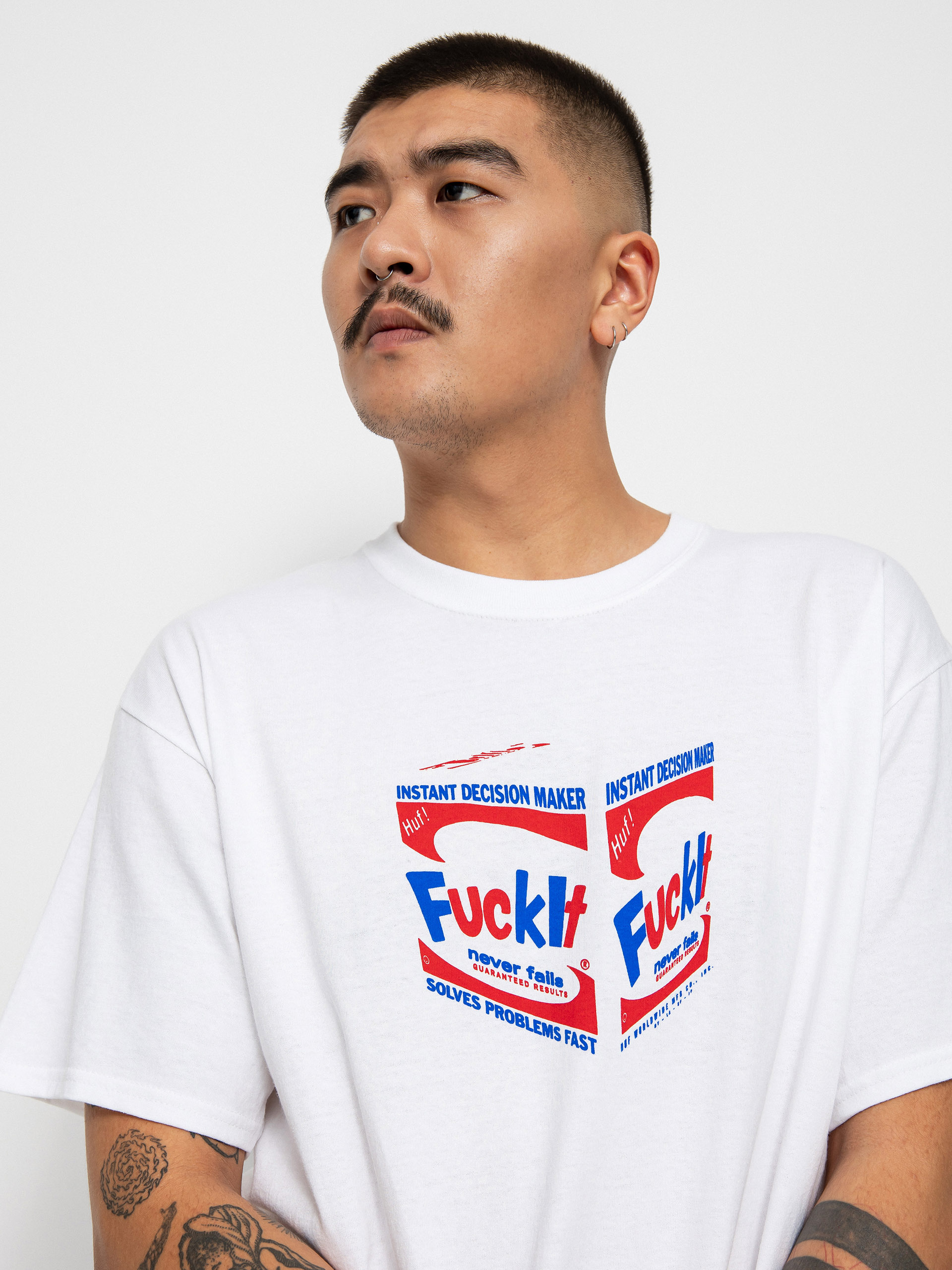 HUF Illo Box póló (white)