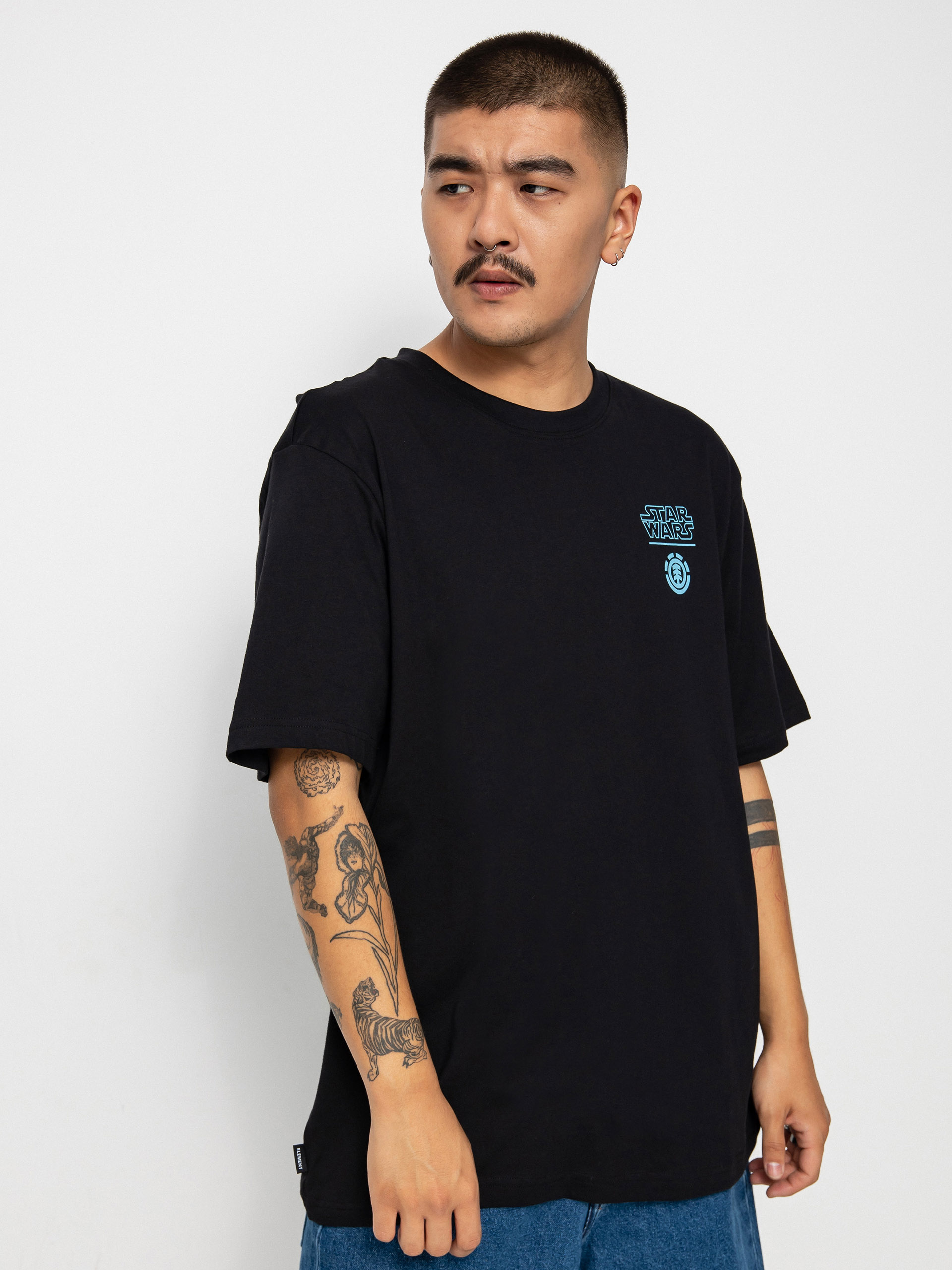 Element Swxe Galaxy póló (flint black)