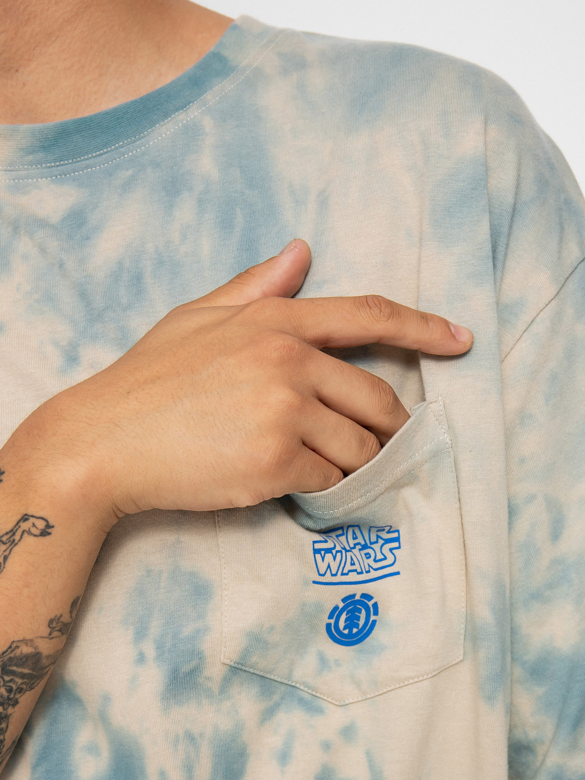 Element Swxe Jedi póló (beige marble)