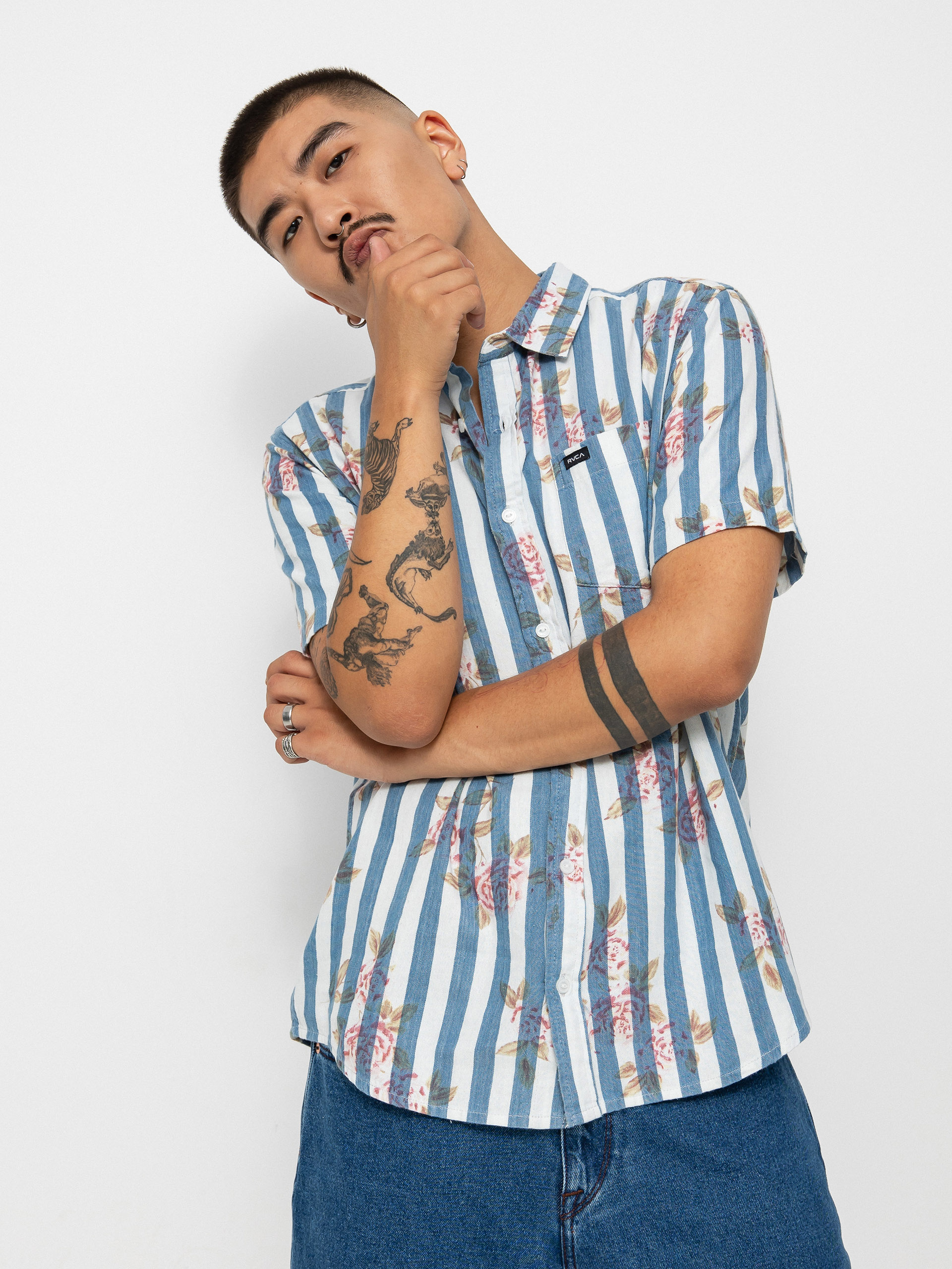 RVCA Harbour Ing (denim floral)