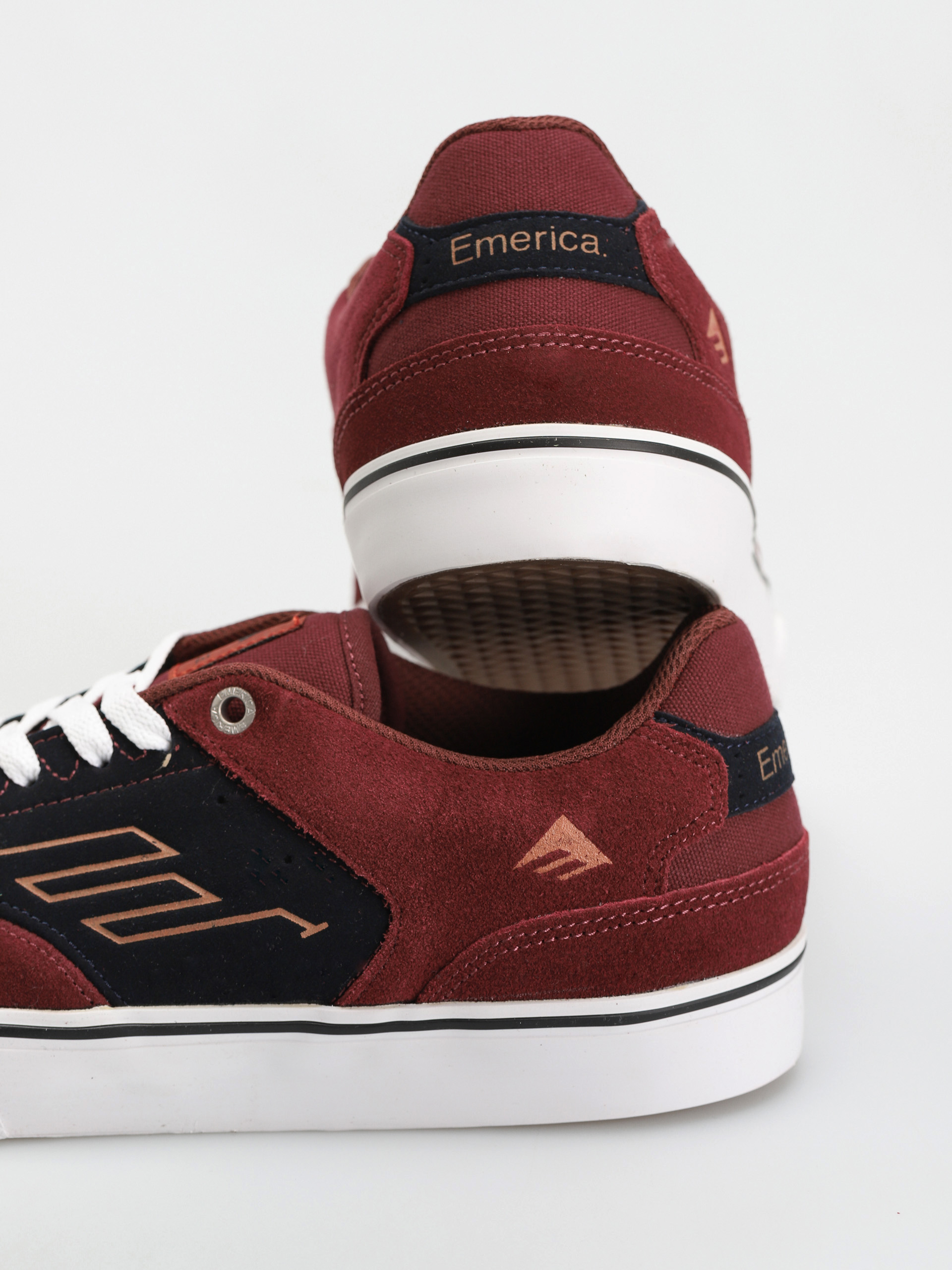 Emerica The Low Vulc Cipők (navy/red)
