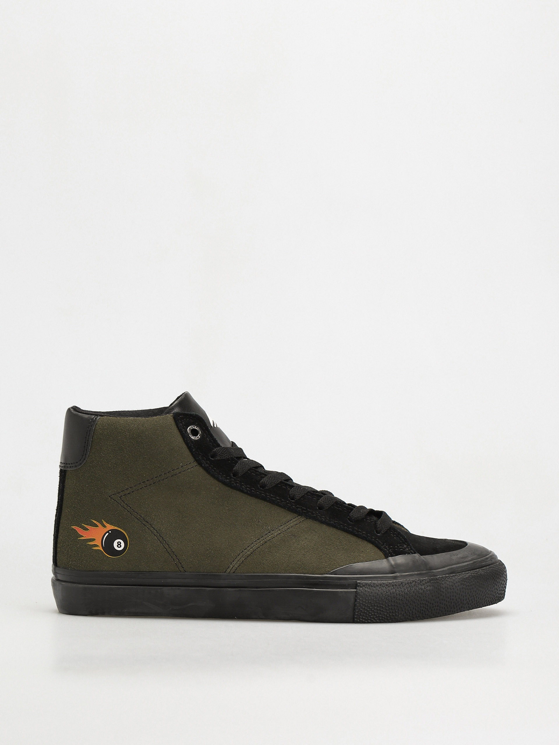 Emerica Omen Hi Cipők (black/olive)