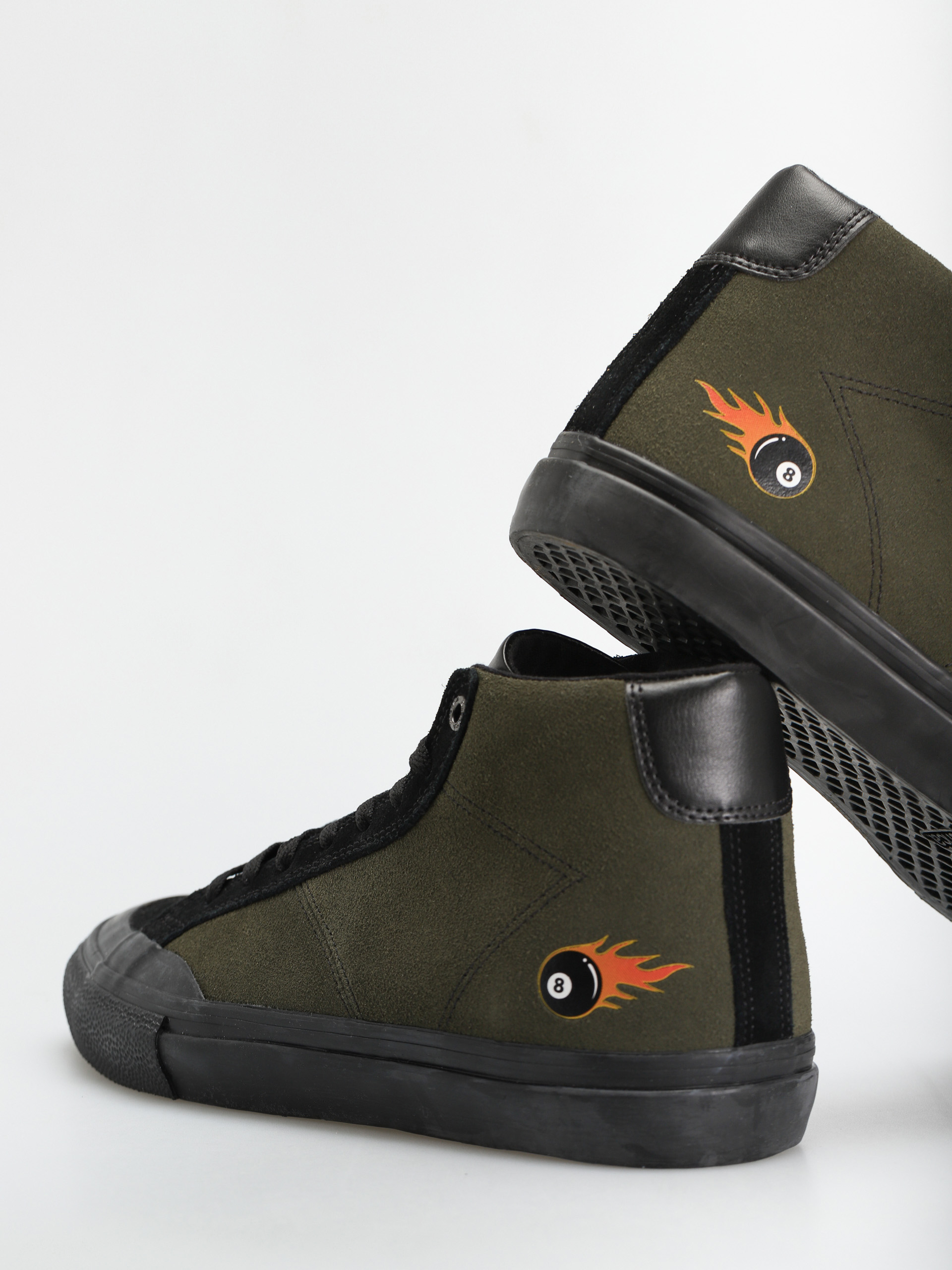 Emerica Omen Hi Cipők (black/olive)