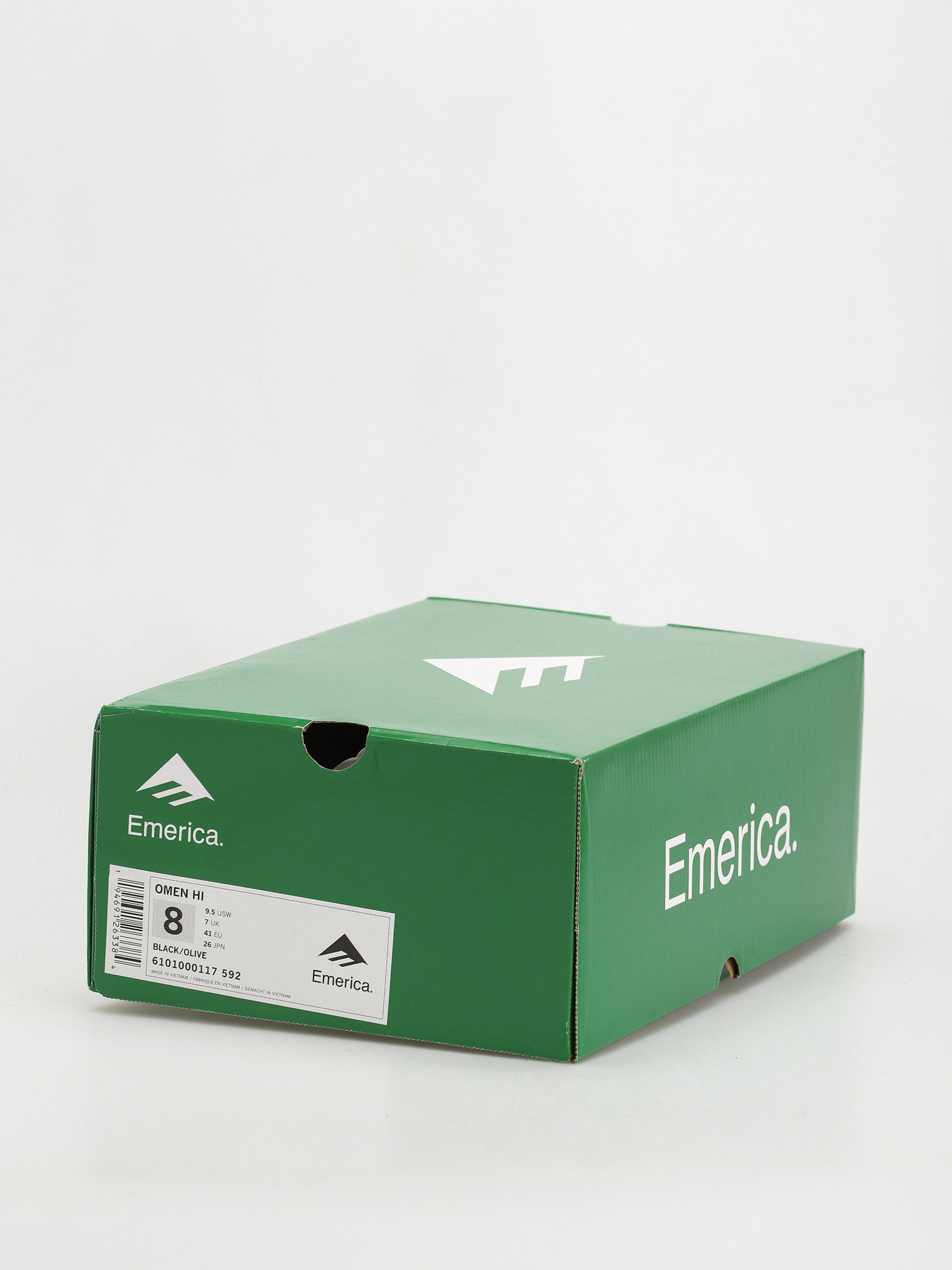 Emerica Omen Hi Cipők (black/olive)