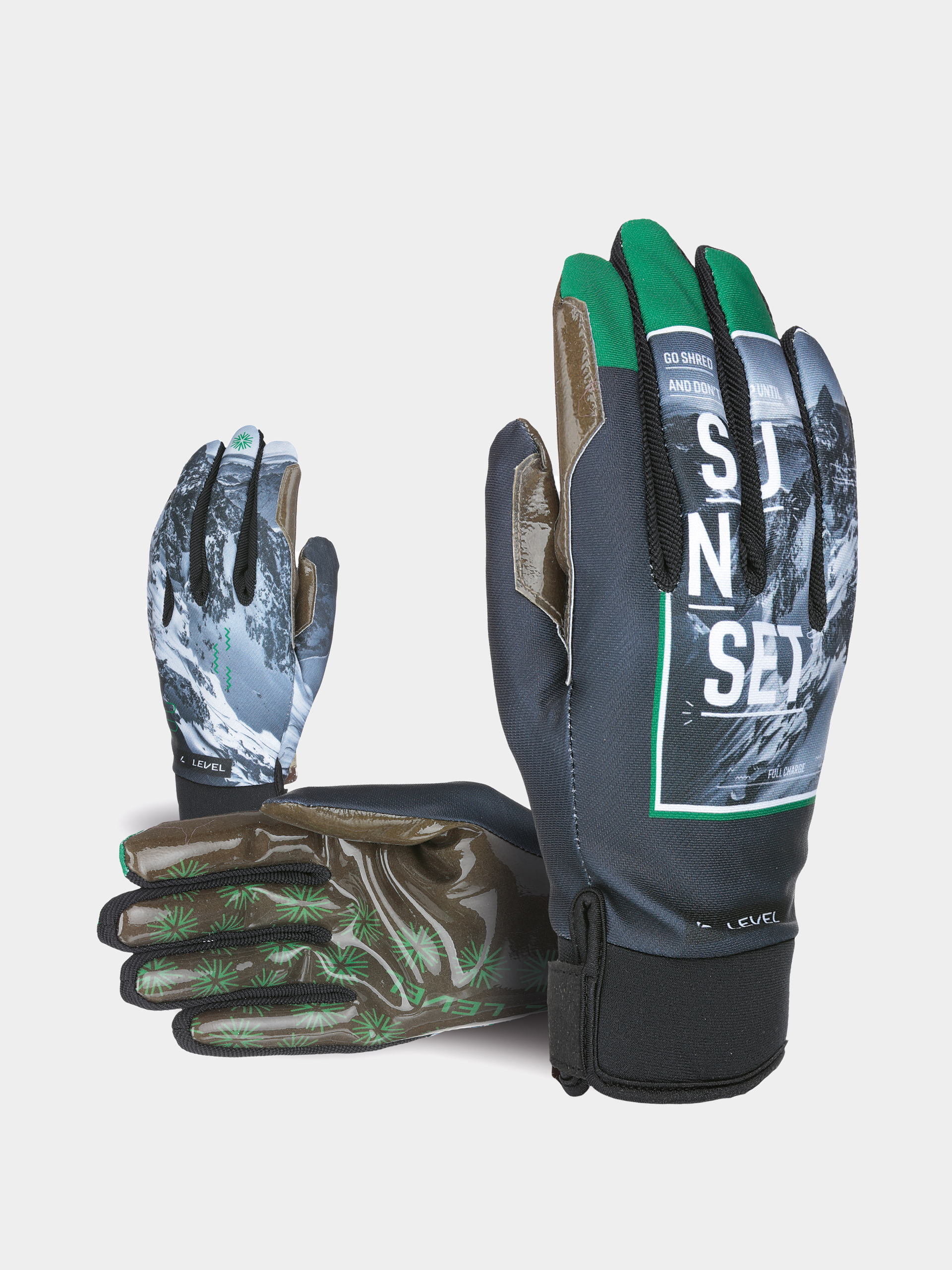 Level Pro Rider Kesztyű (grey)