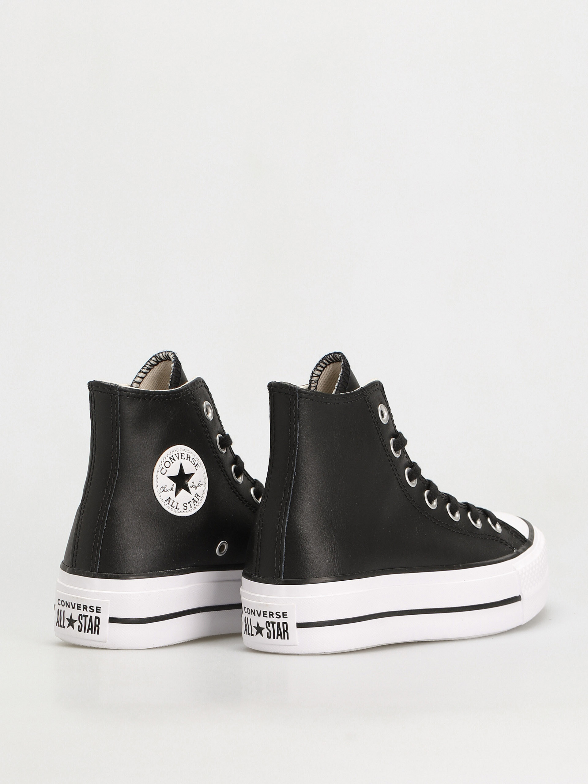 Converse Chuck Taylor All Star Lift Hi Tornacipők Wmn (black/black/white)
