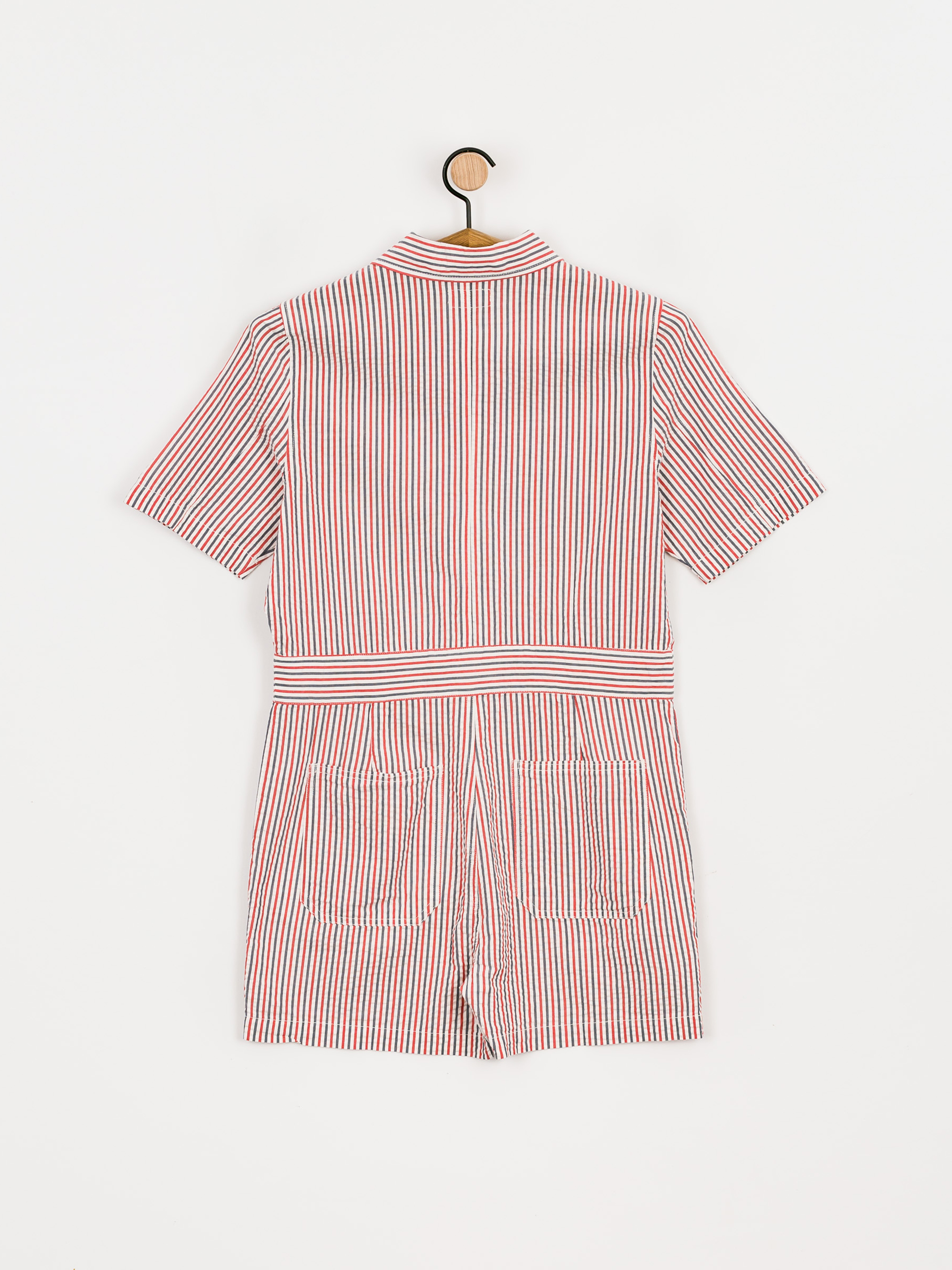 Női Brixton Mersey Short Coverall Teniszruha (coverall stripe)