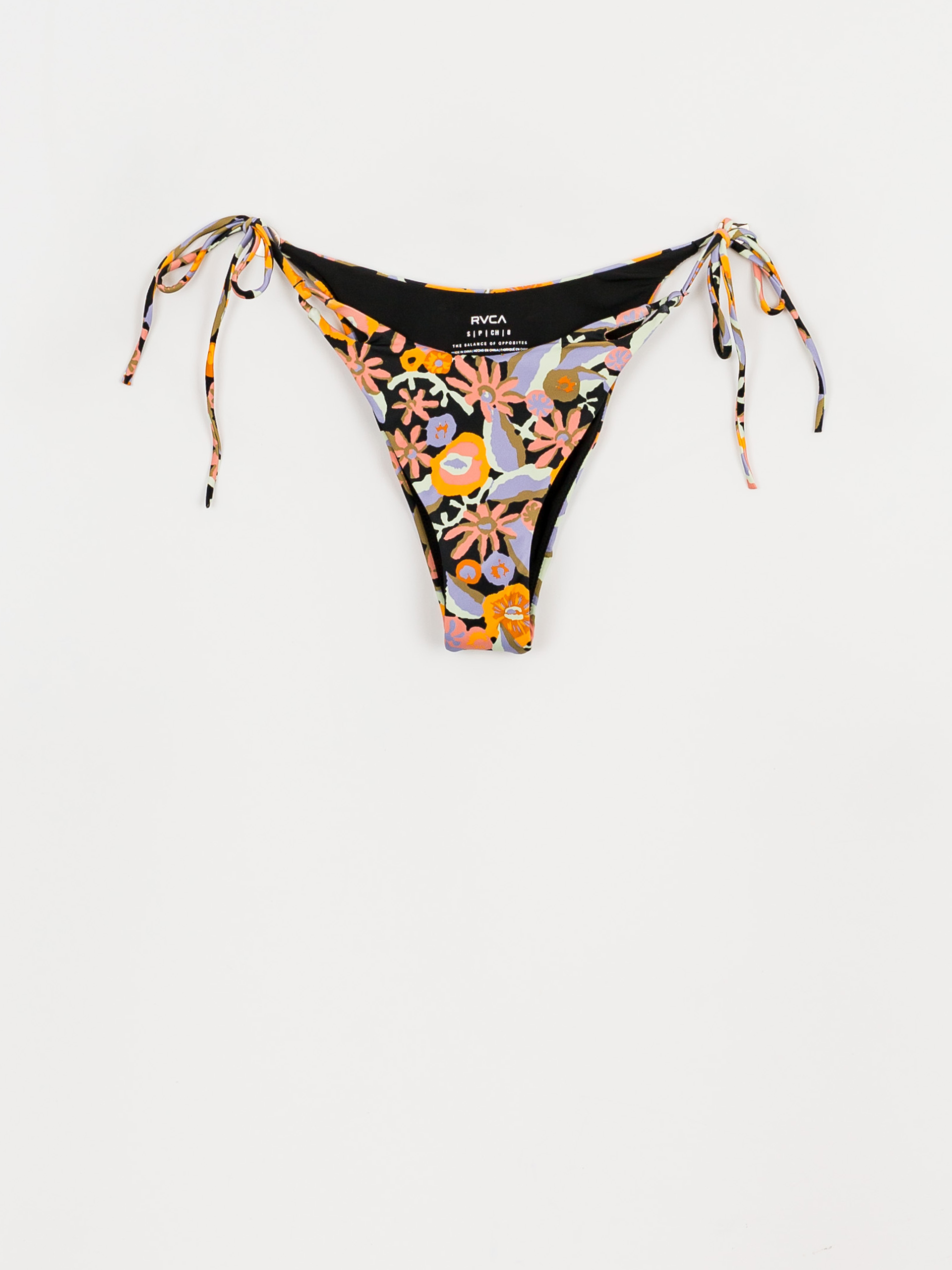 RVCA Dół od bikini Avant Gardner Medium Fürdőruha Wmn (rvca black)