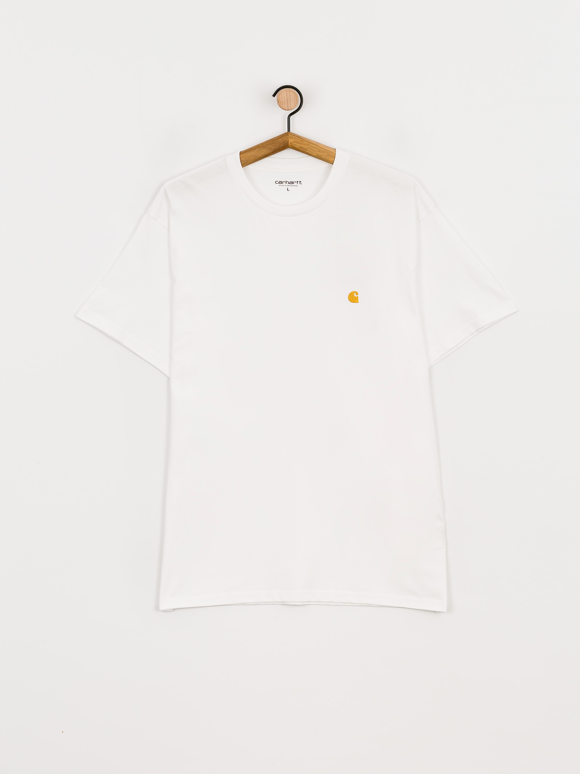 Carhartt WIP Chase Póló (white/gold)