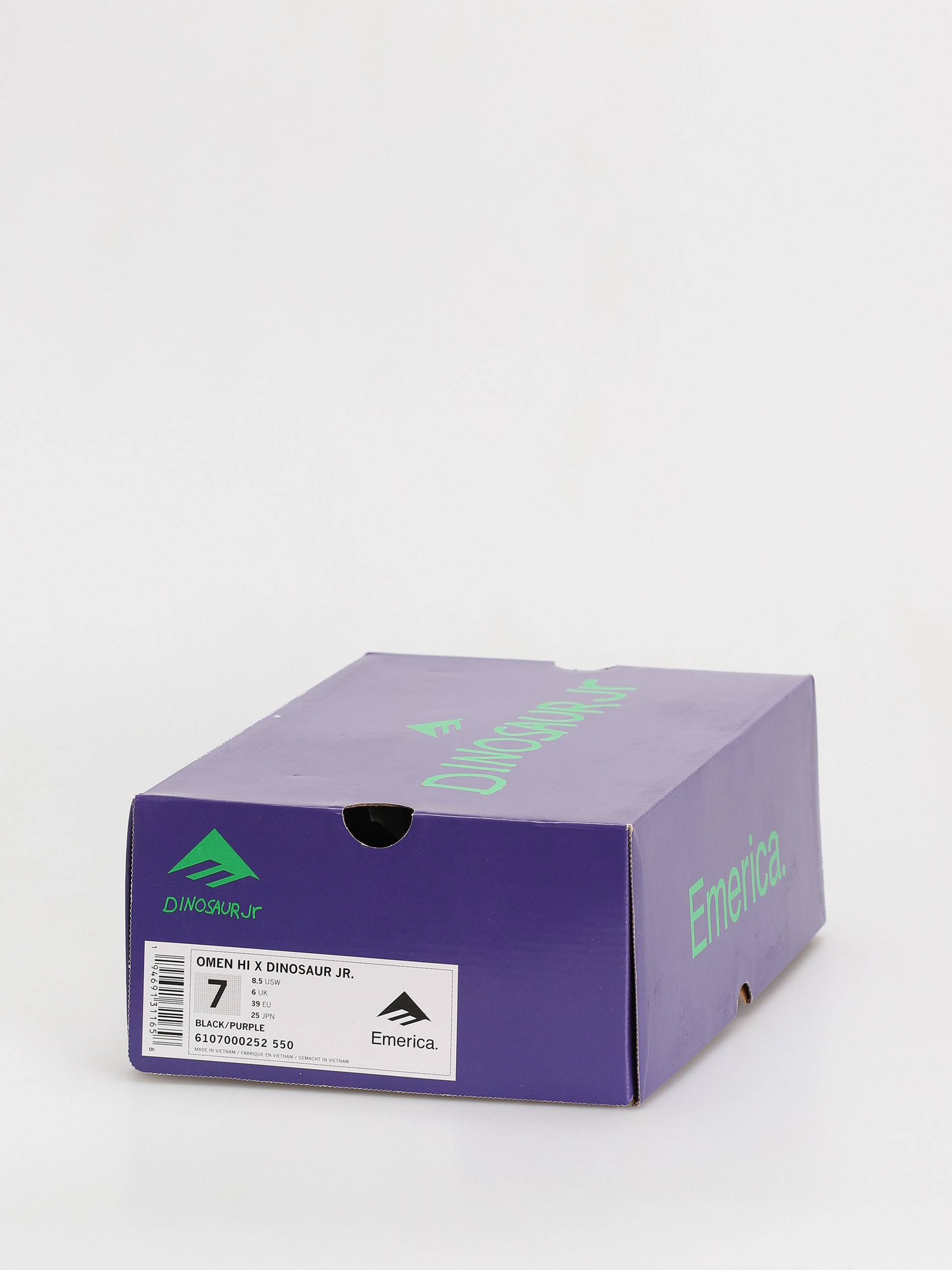 Emerica Omen Hi X Dinosaur Cipők (black/purple)