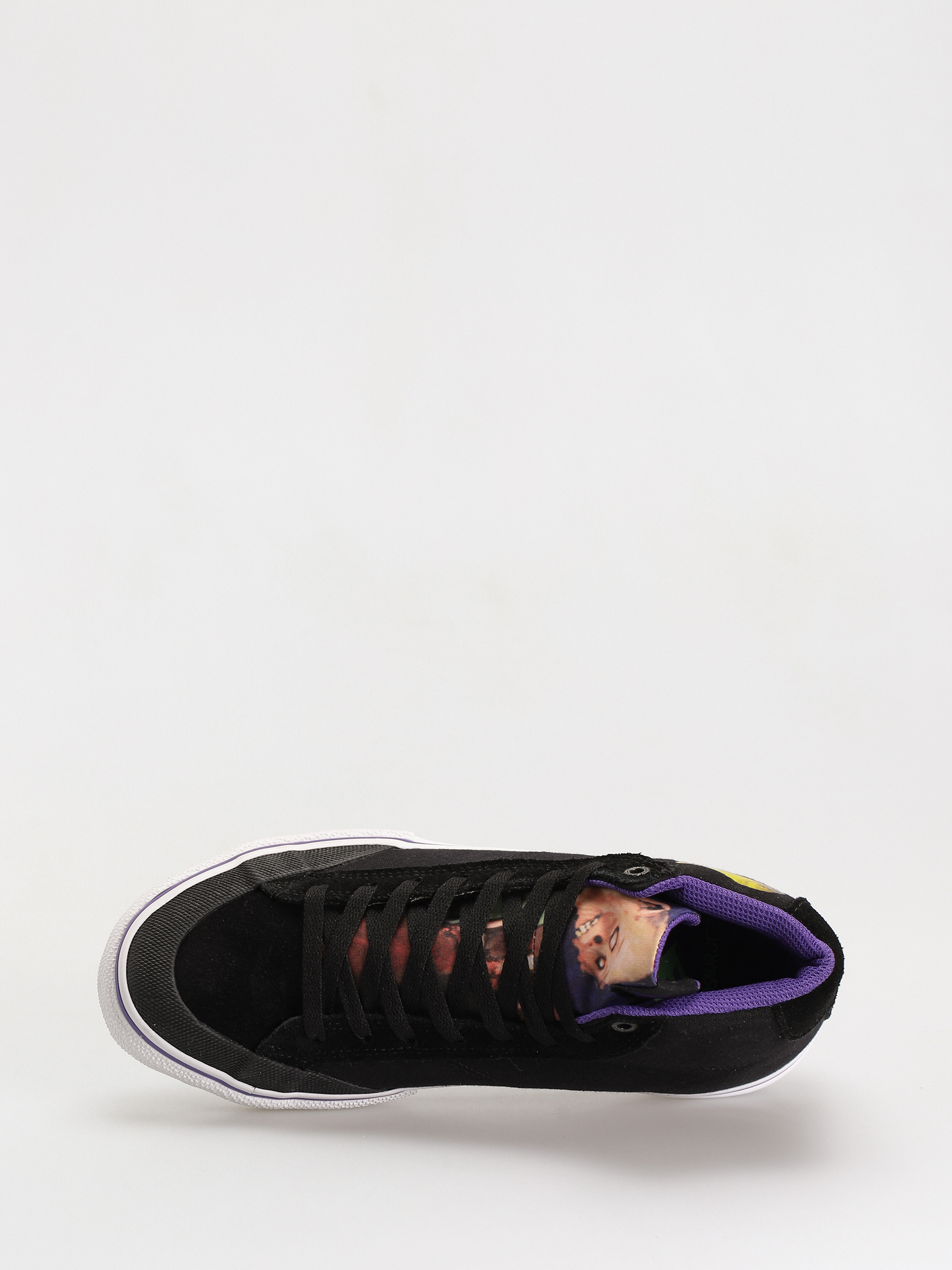 Emerica Omen Hi X Dinosaur Cipők (black/purple)