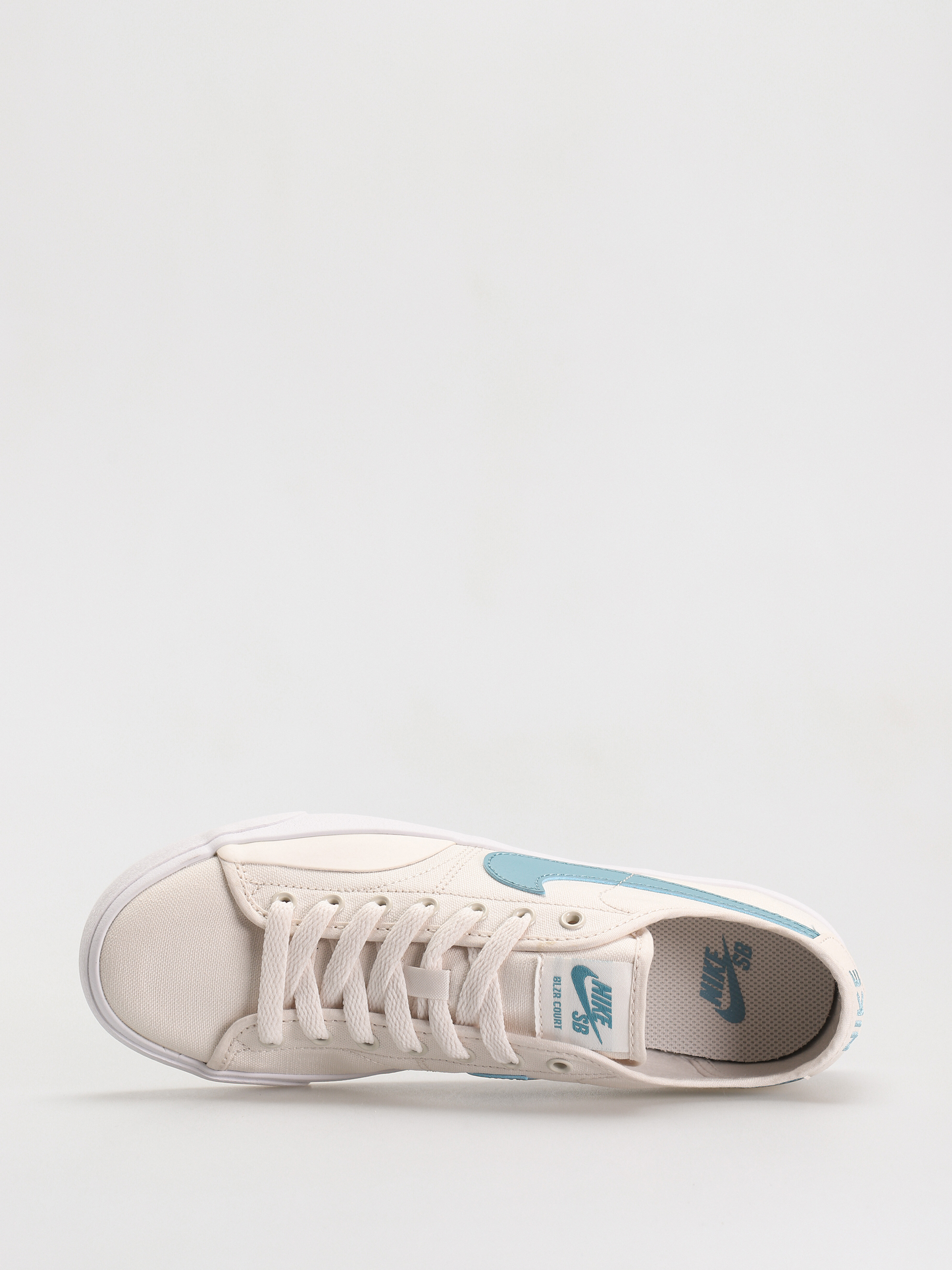 Nike SB Blazer Court Cipők (phantom/cerulean phantom gum light brown)
