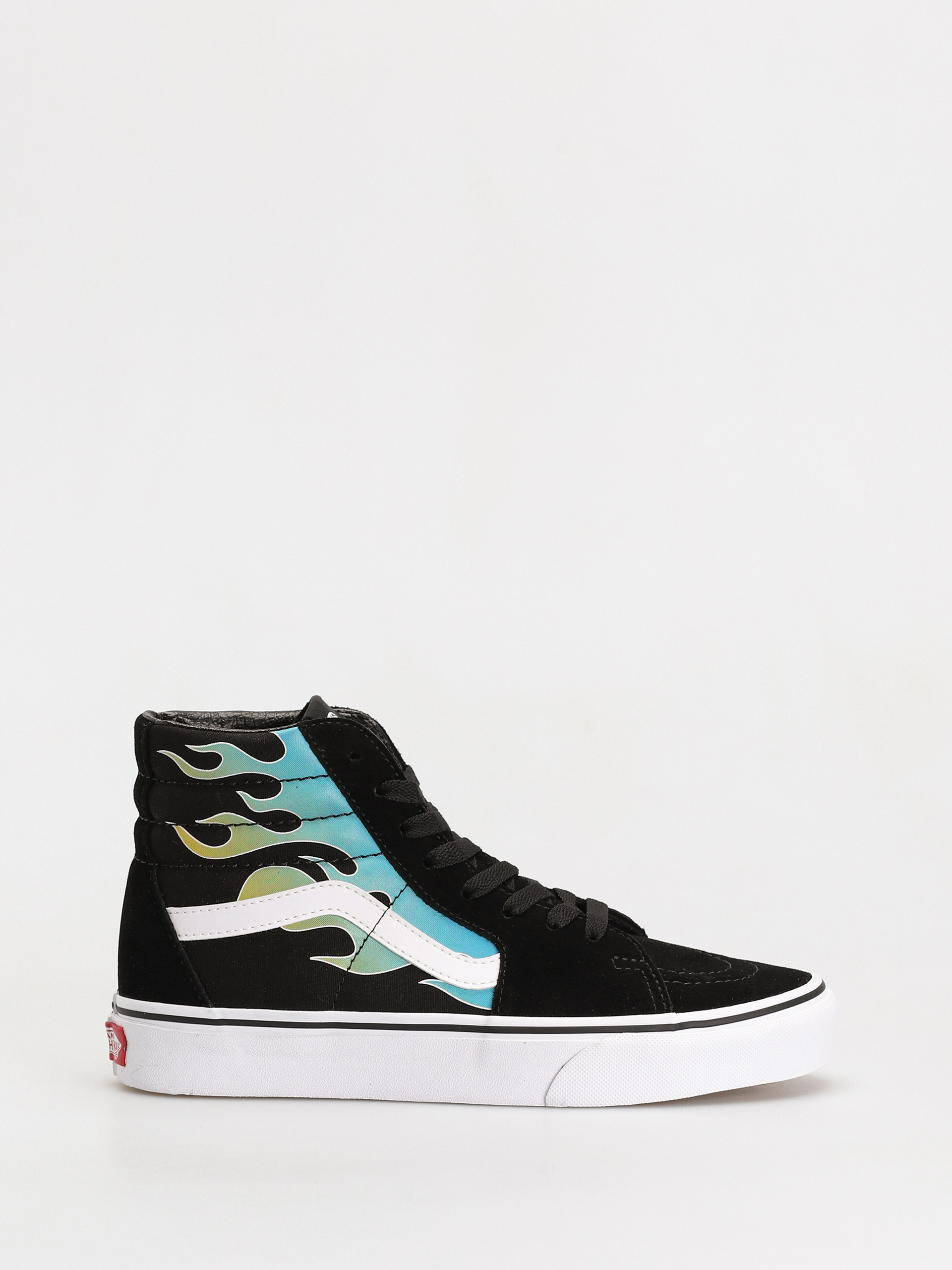 Vans Sk8 Hi Cipők (glow flame black/white)