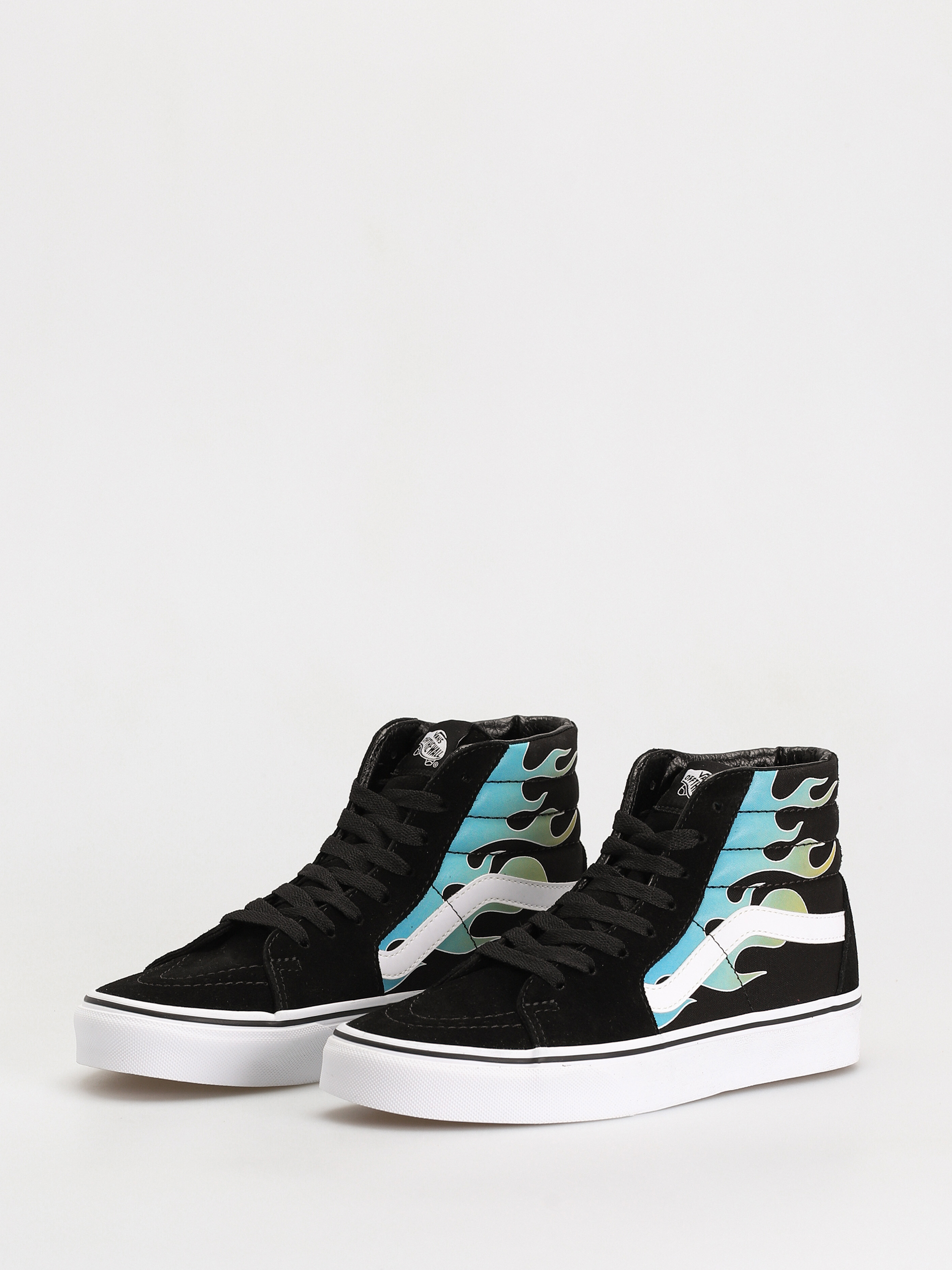 Vans Sk8 Hi Cipők (glow flame black/white)