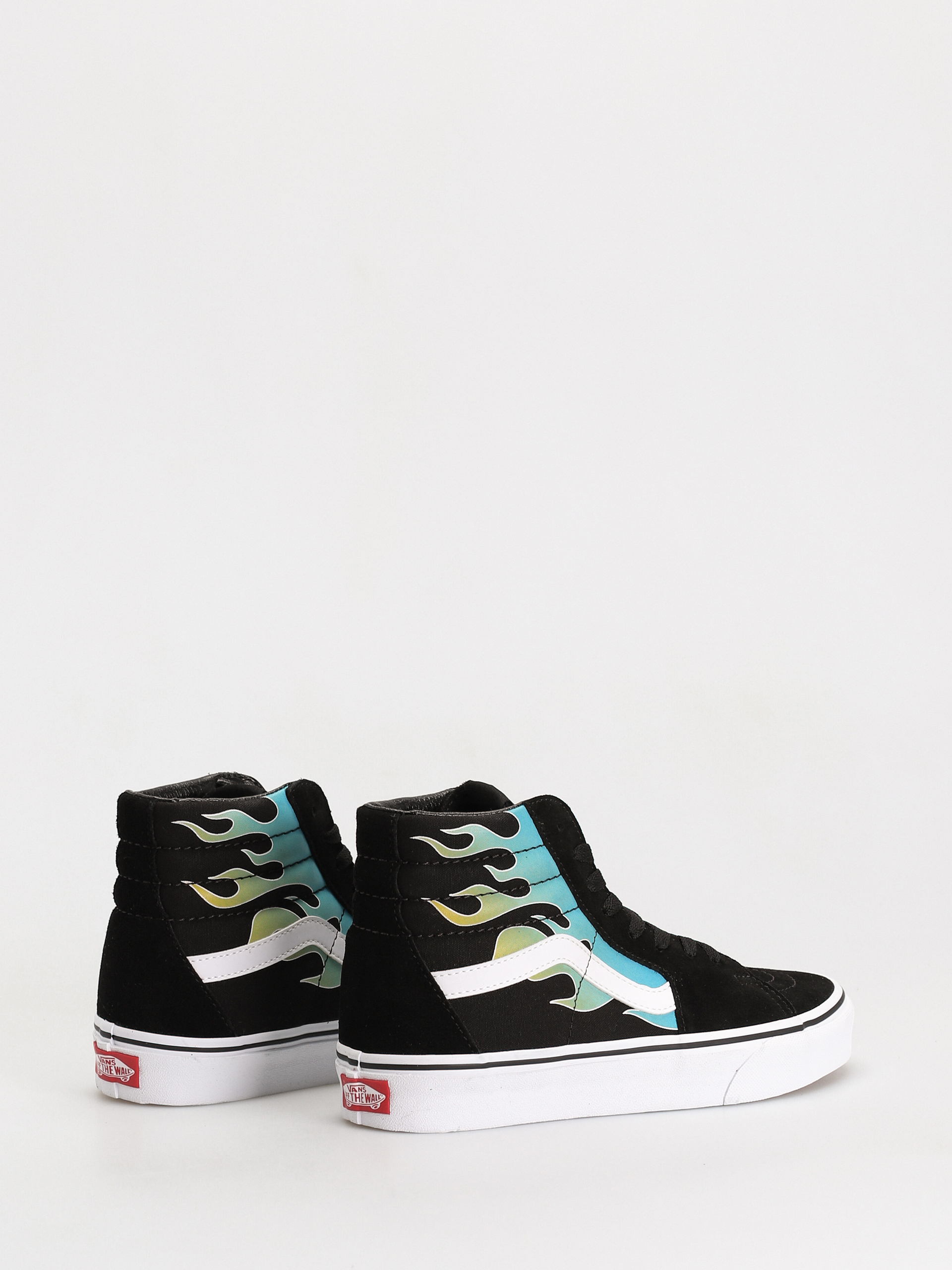 Vans Sk8 Hi Cipők (glow flame black/white)