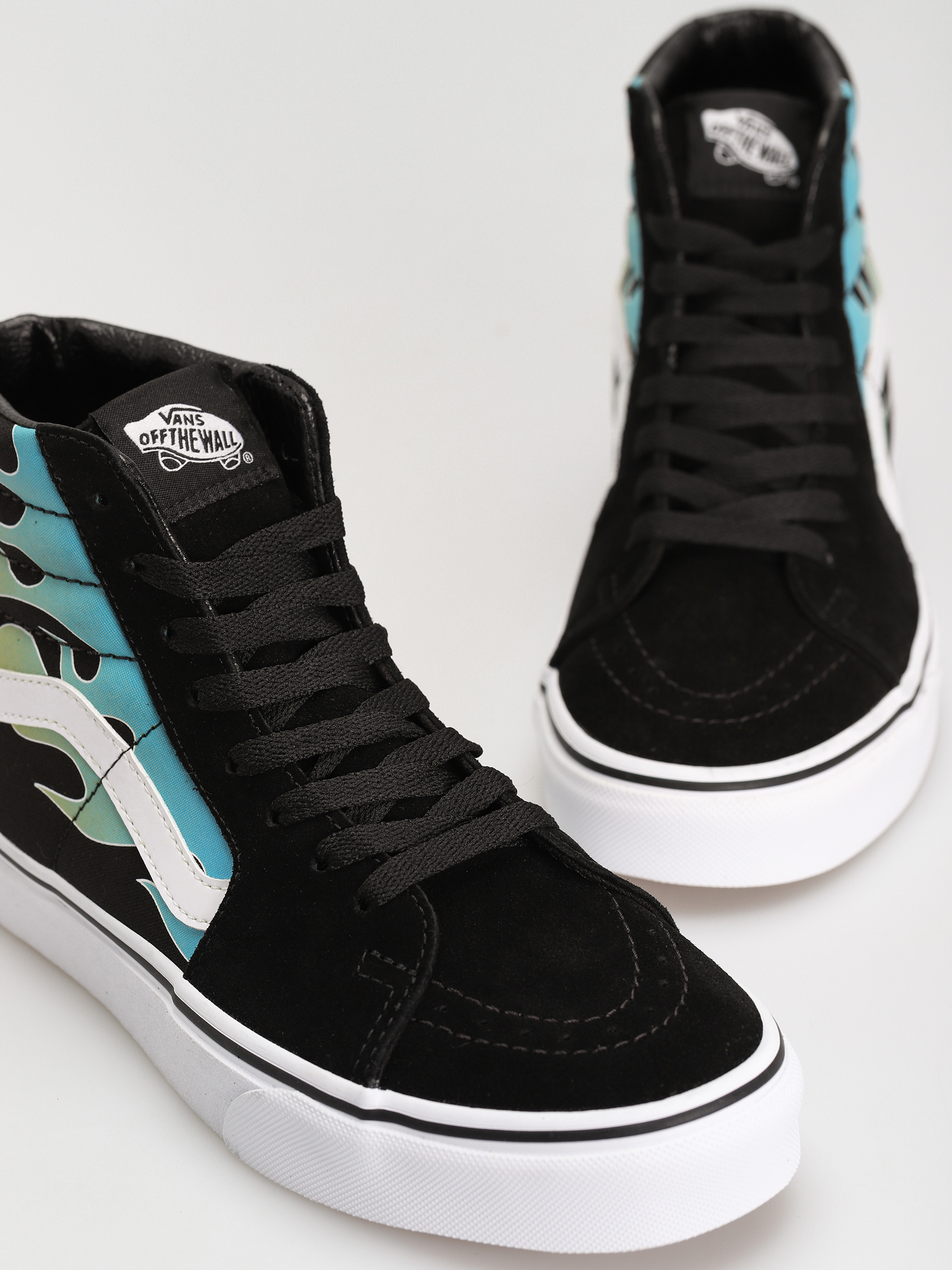 Vans Sk8 Hi Cipők (glow flame black/white)