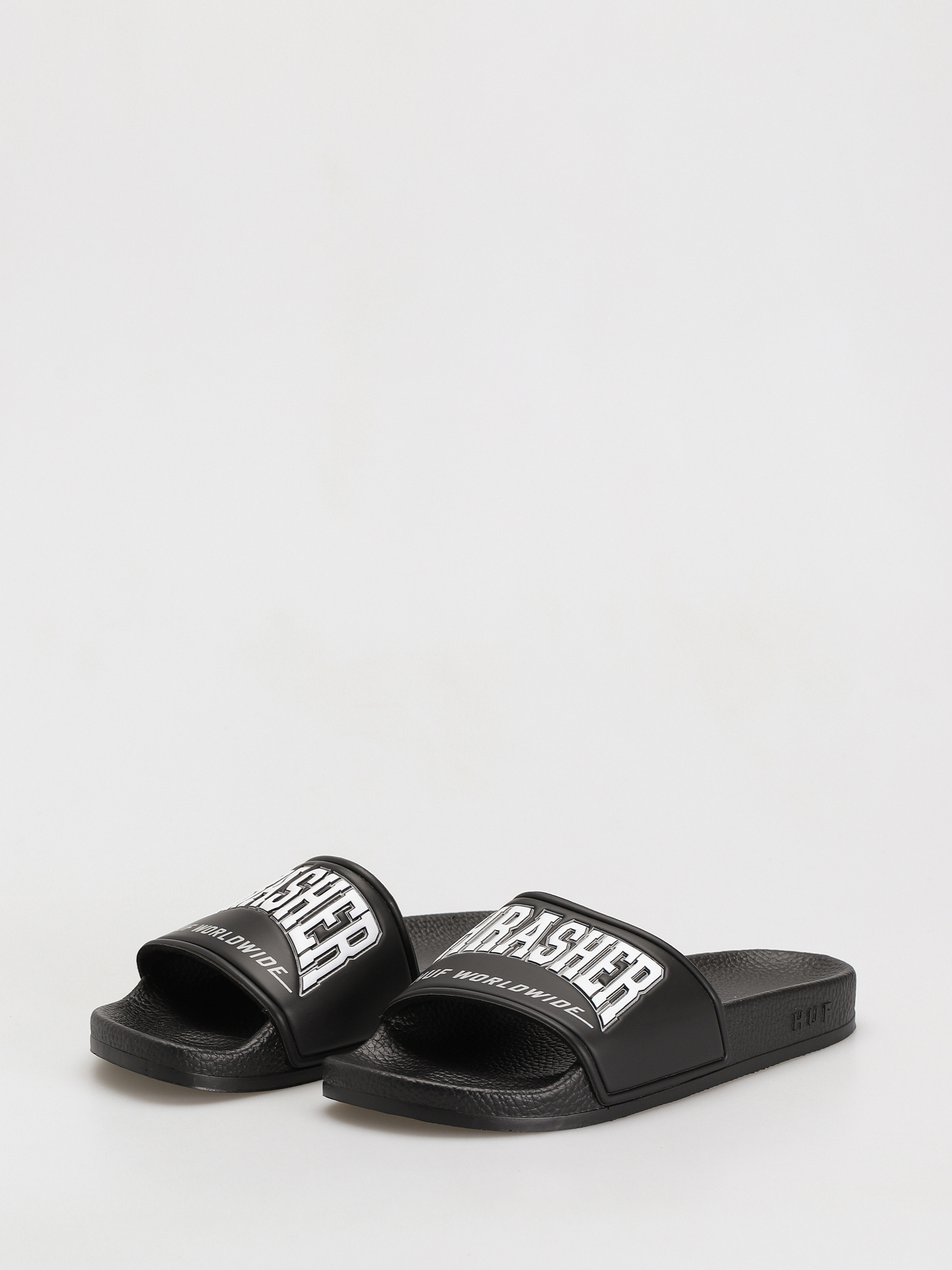 HUF X Thrasher Slide Flip-flop papucsok (black)