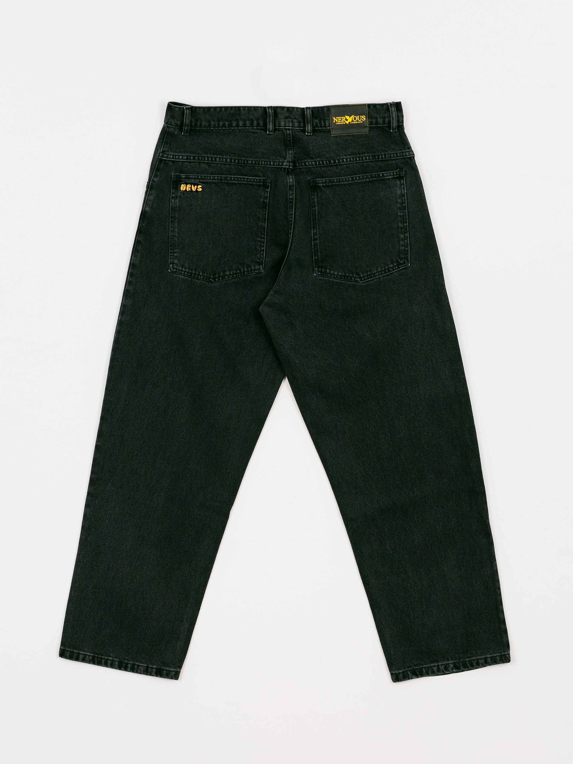 Nervous Baggy Kisnadrág (denim black)