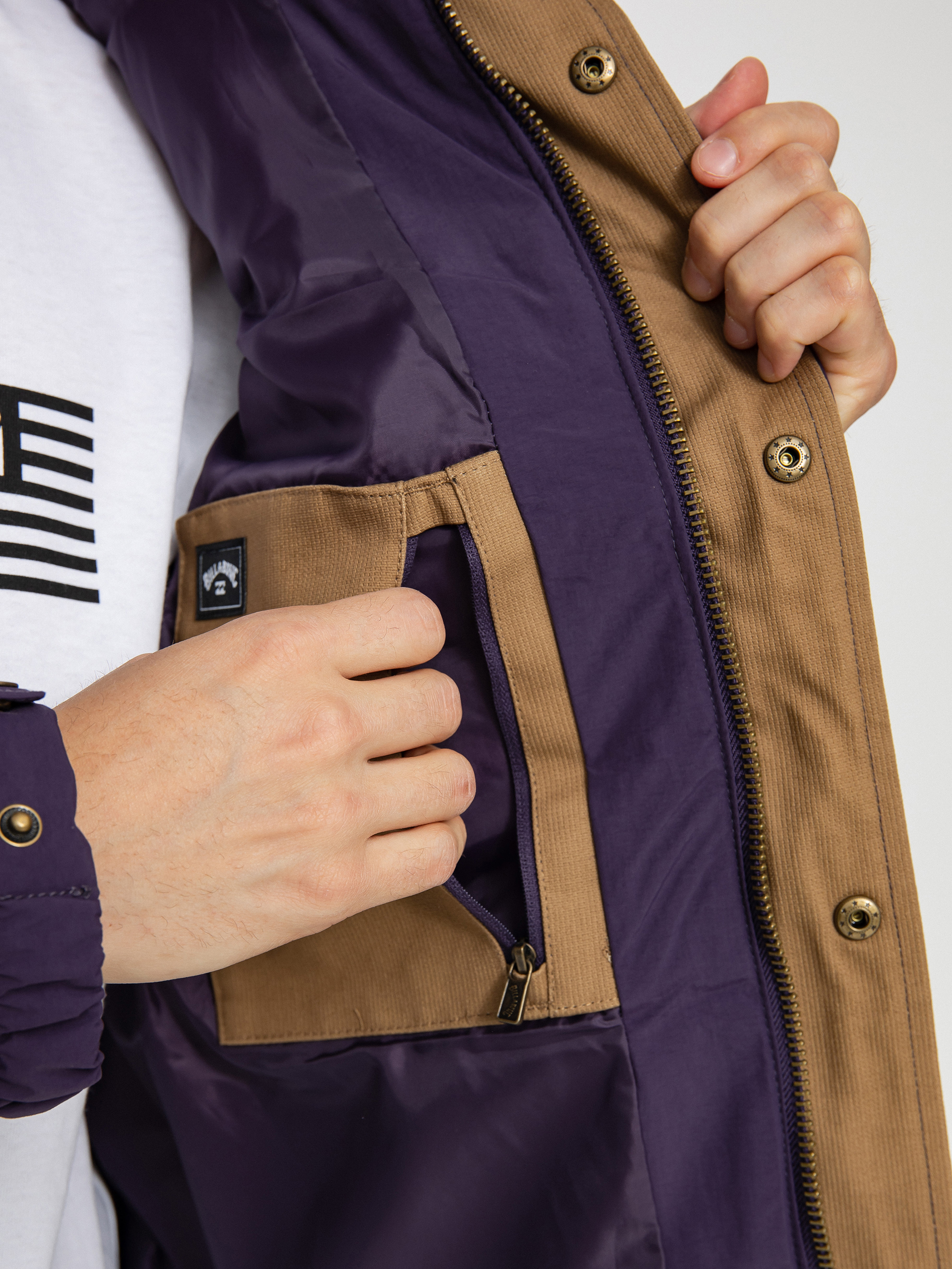 Billabong Heritage Puffer Dzseki (purp)