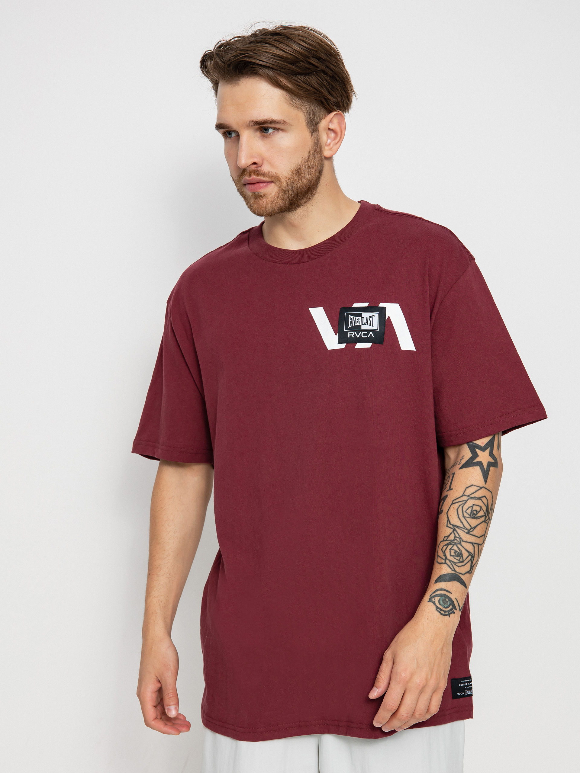 RVCA Rvca Everlast Stack póló (tawny port)