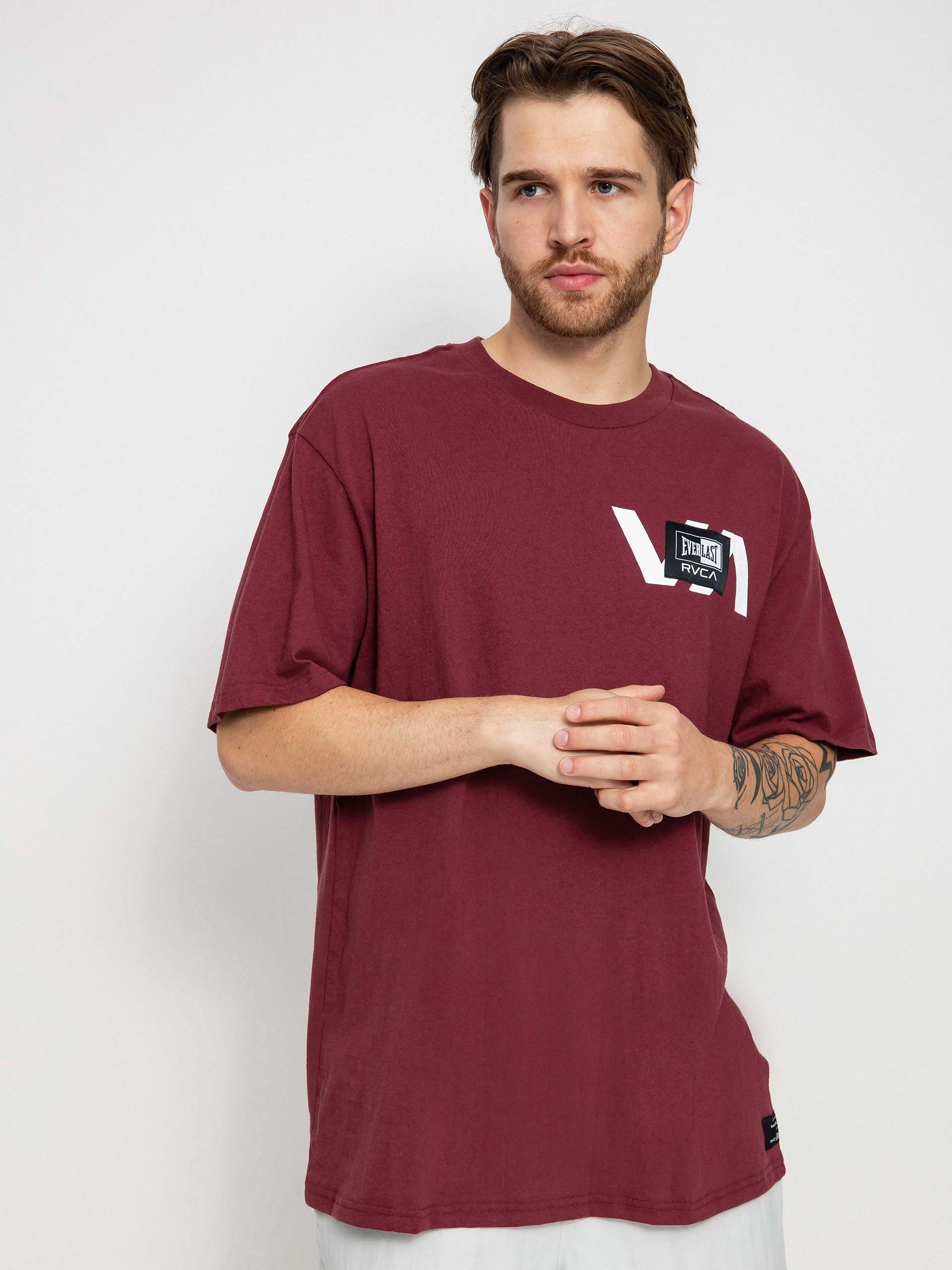 RVCA Rvca Everlast Stack póló (tawny port)