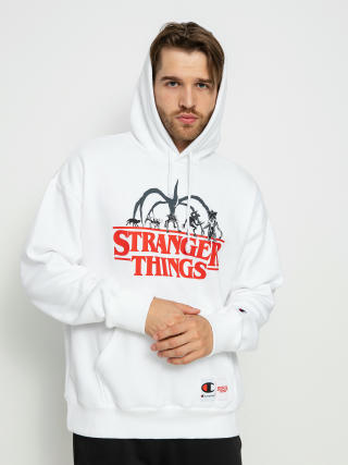Champion X Stranger Things Hooded Sweatshirt 217780 HD Kapucnis pulóver (wht)