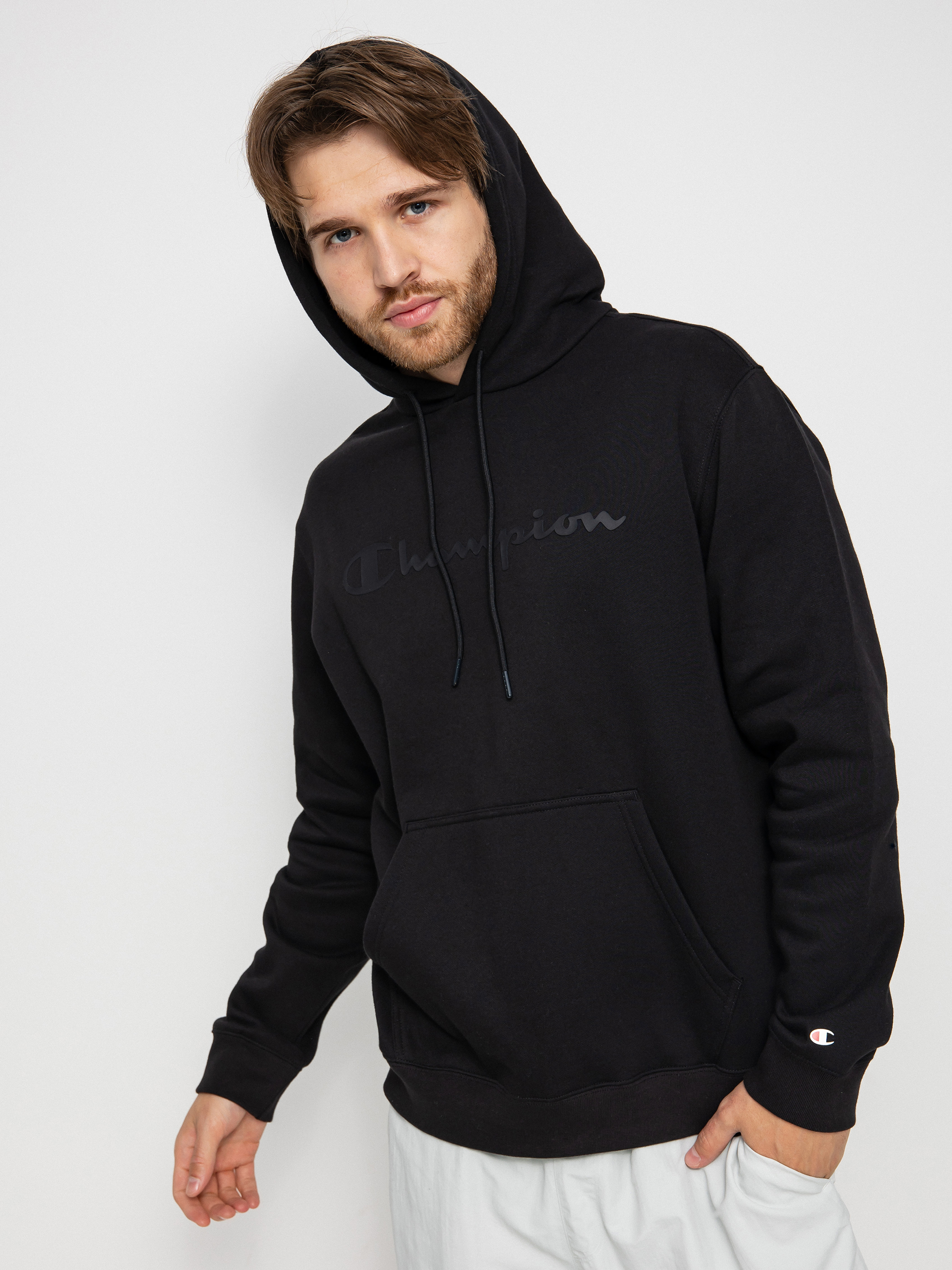 Champion Legacy Hooded Sweatshirt 218282 HD Kapucnis pulóver (nbk)