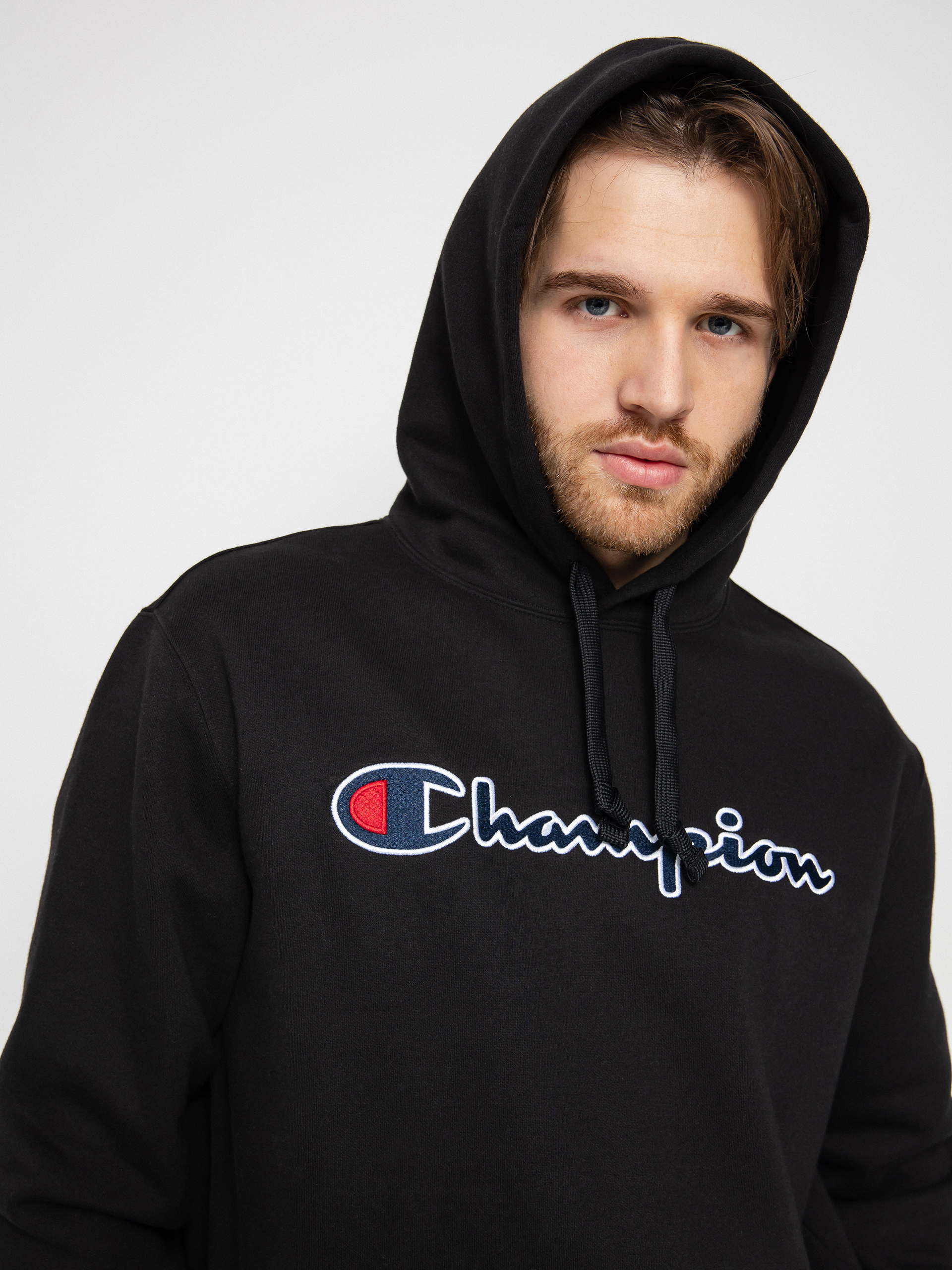 Champion Hooded Sweatshirt 217858 HD Kapucnis pulóver (nbk)