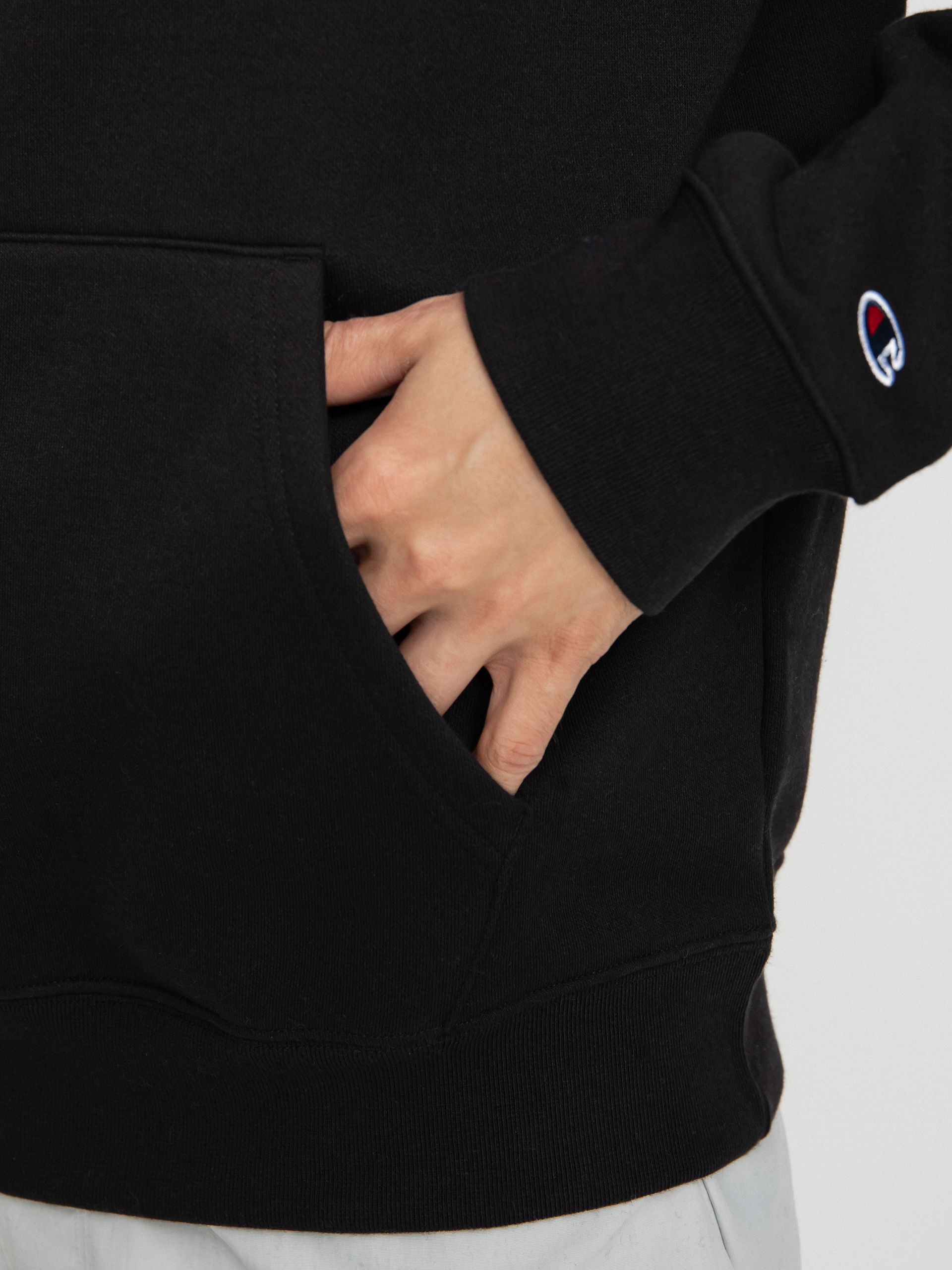 Champion Hooded Sweatshirt 217858 HD Kapucnis pulóver (nbk)