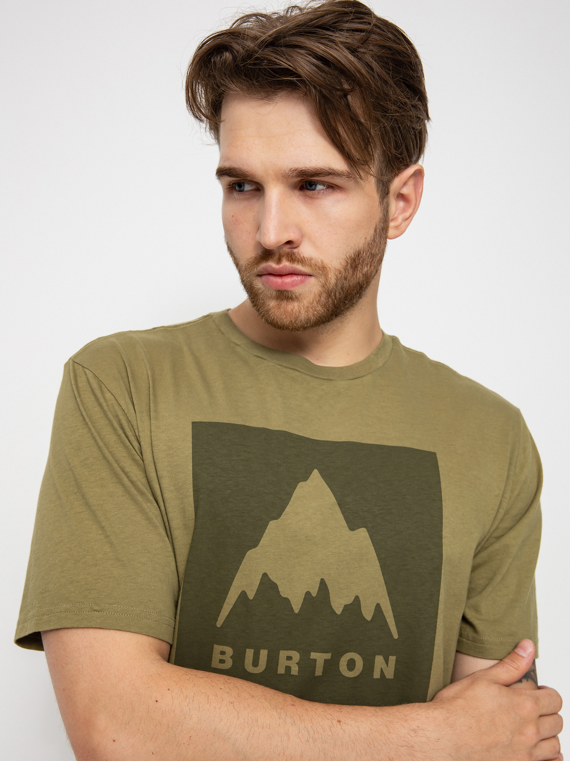 Burton Classic Mountain High póló (martini olive)