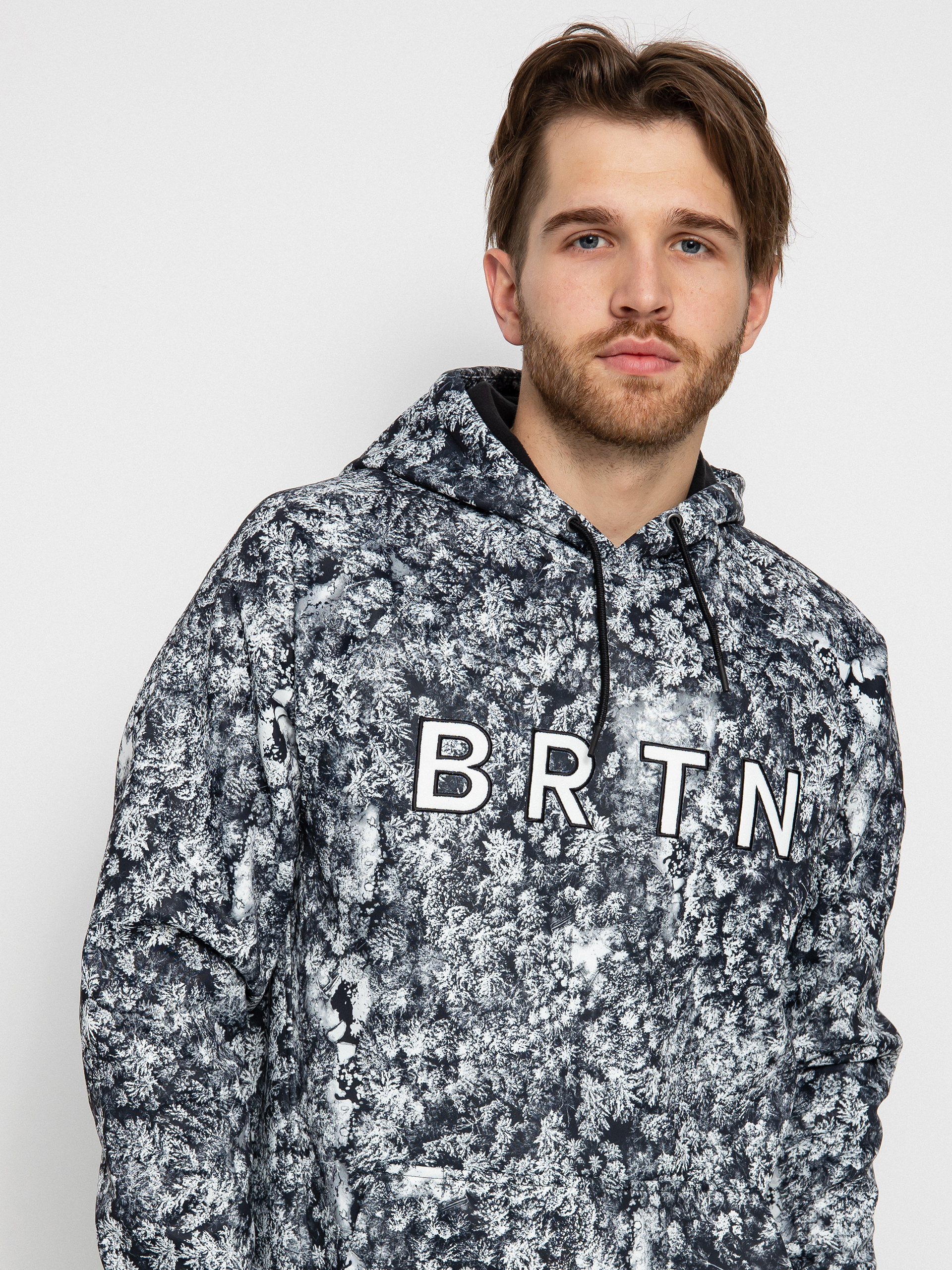 Férfi Burton Crown Weatherproof HD Thermo pulóver (aerial pines)