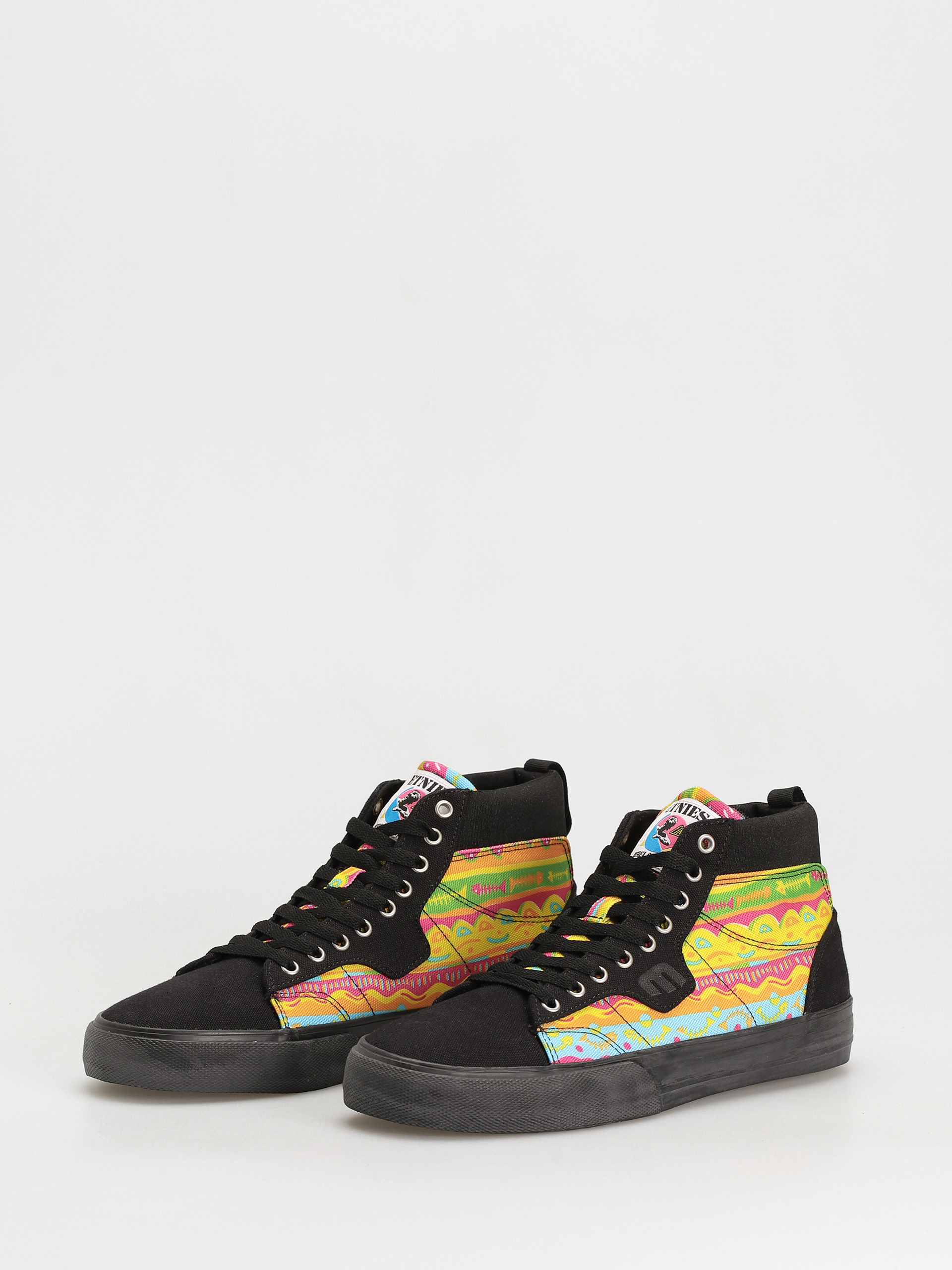 Etnies Kayson High Cipők (black/print)