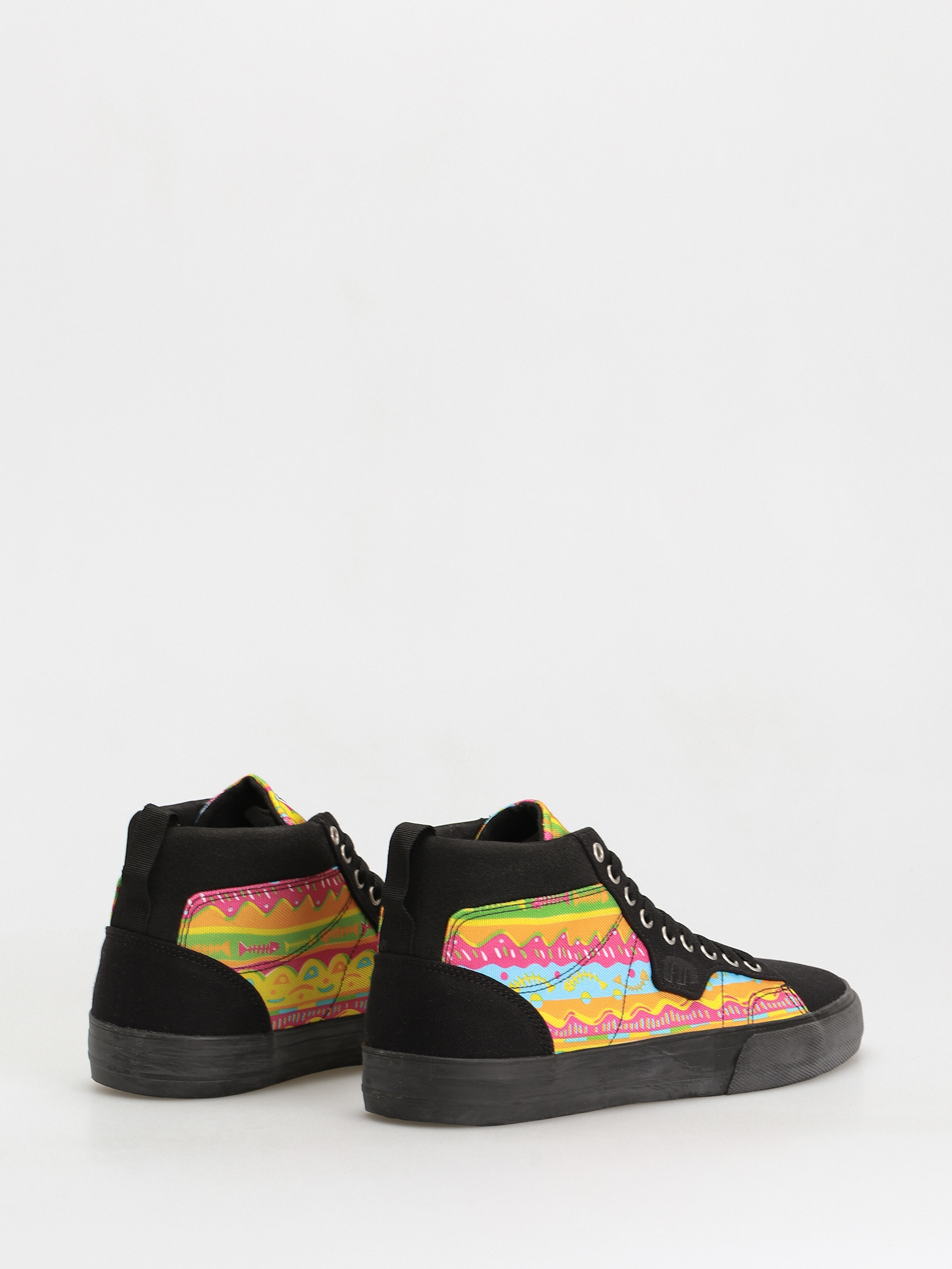 Etnies Kayson High Cipők (black/print)