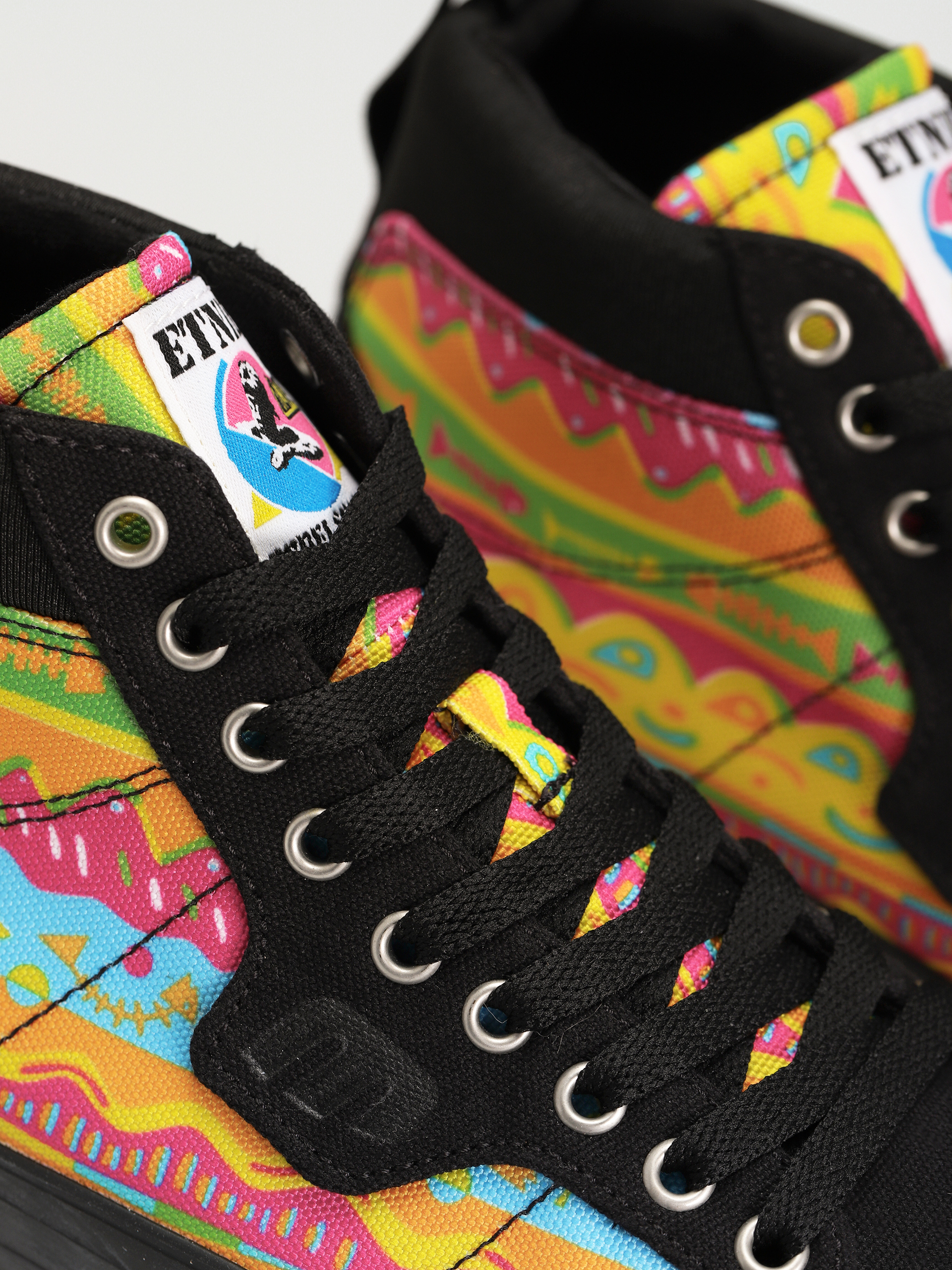 Etnies Kayson High Cipők (black/print)