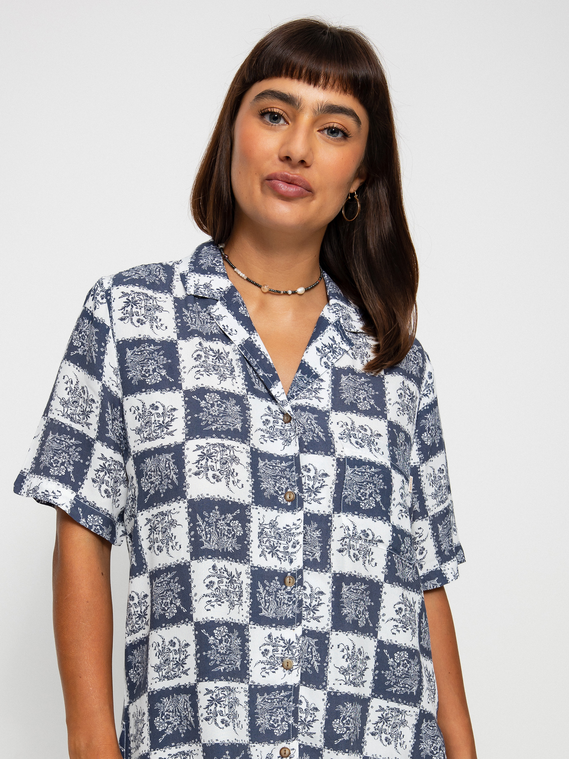 Brixton Bunker Patchwork Bf Ing Wmn (joe blue)