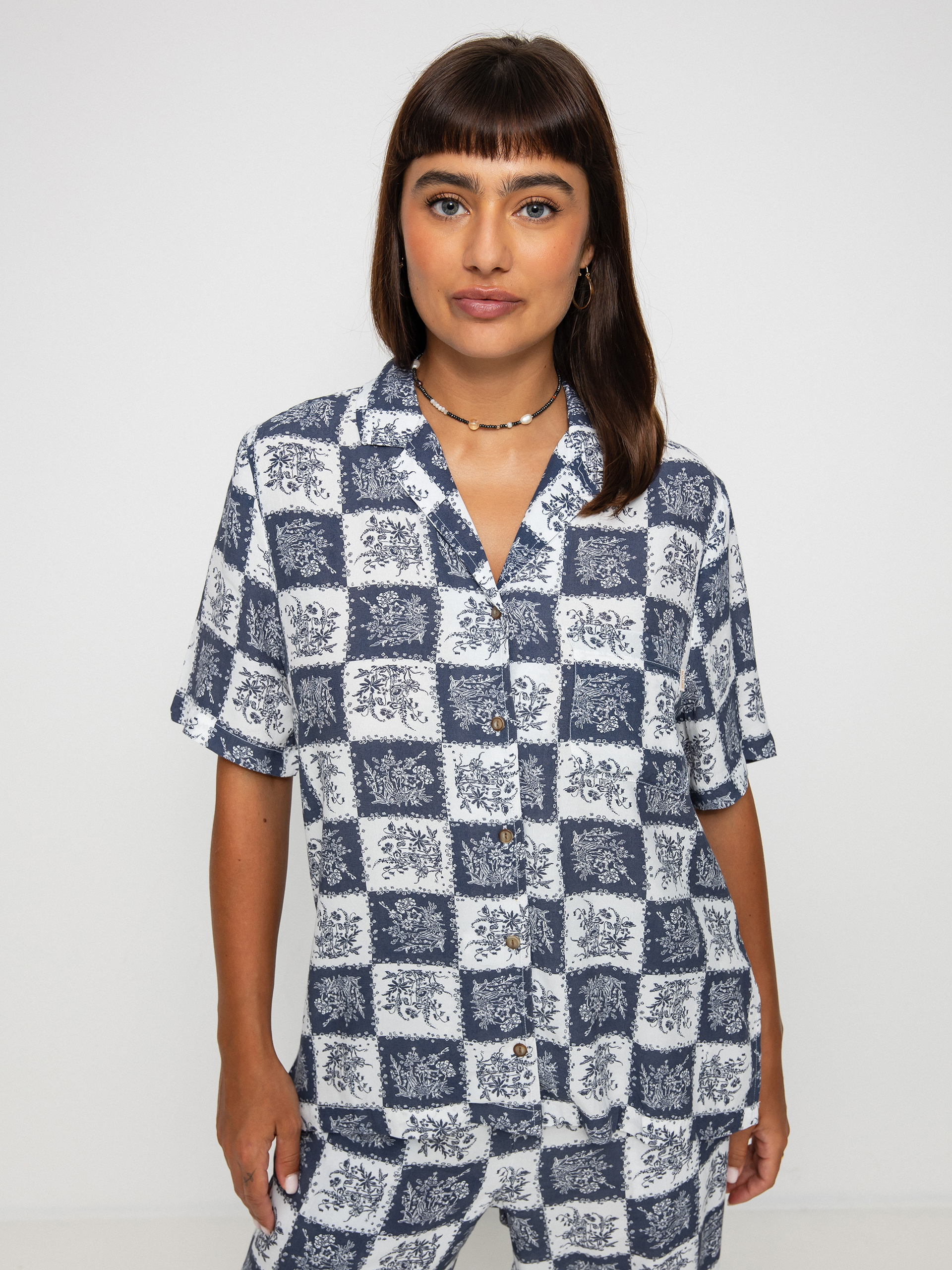 Brixton Bunker Patchwork Bf Ing Wmn (joe blue)