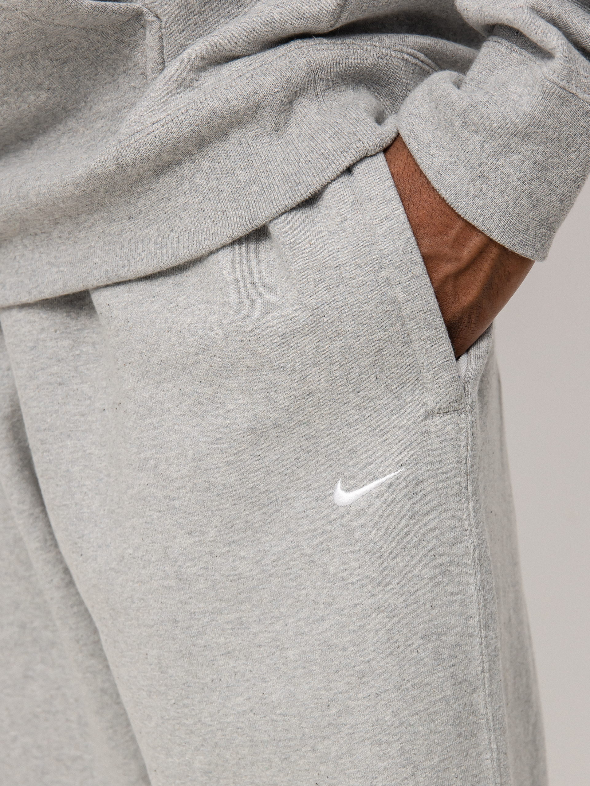 Nike SB Nikelab Kisnadrág (dk grey heather/white)