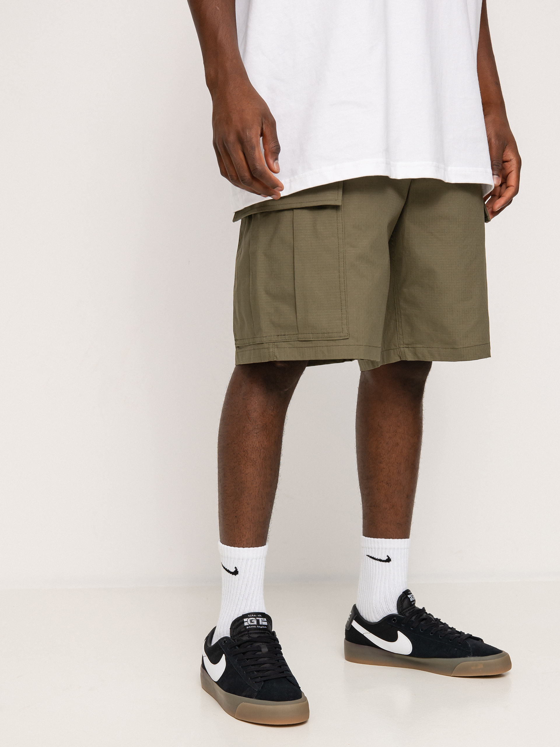 Nike SB Cargo Rövidnadrág (medium olive/white)