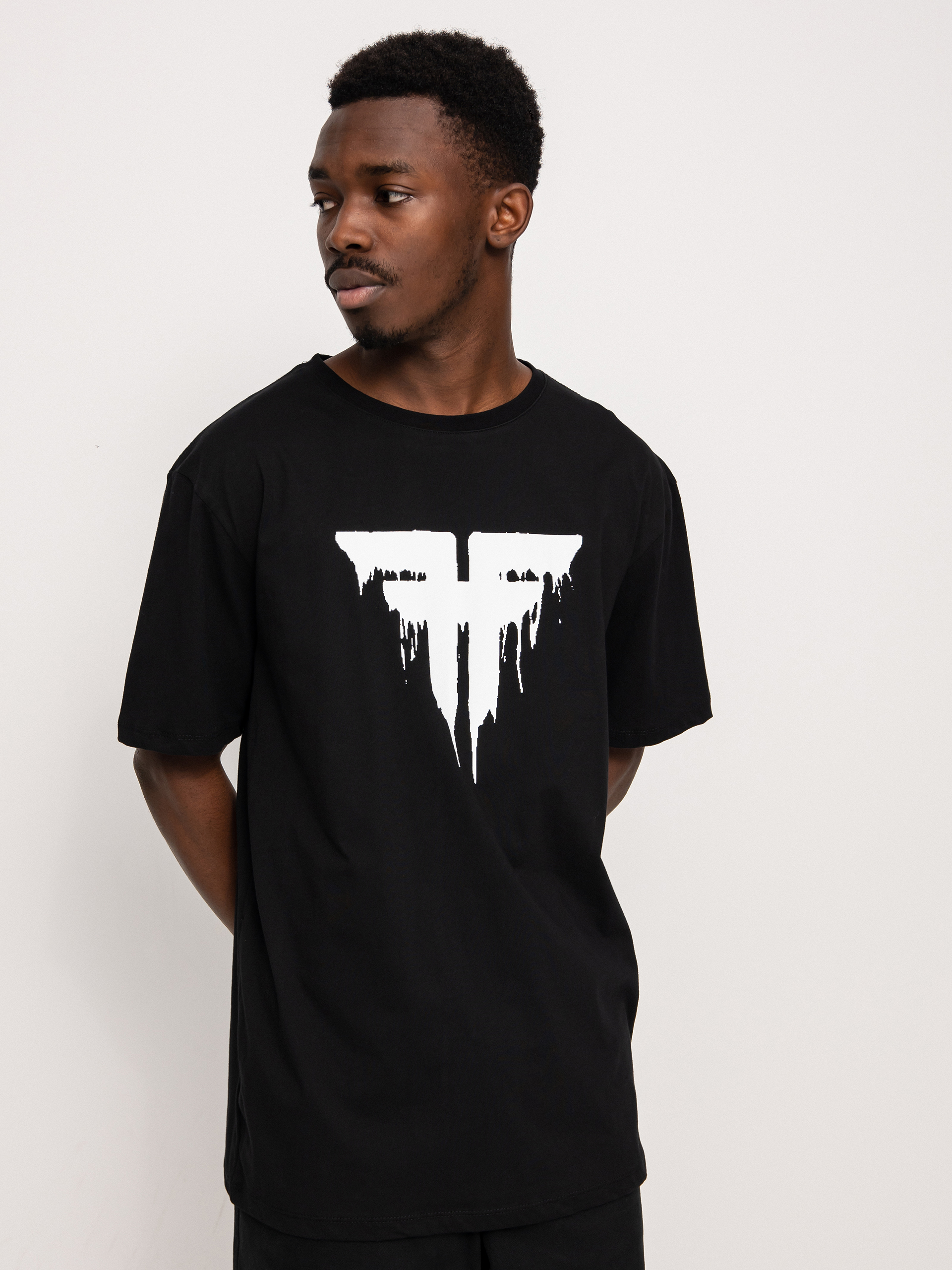 Fallen Drip póló (black/white)