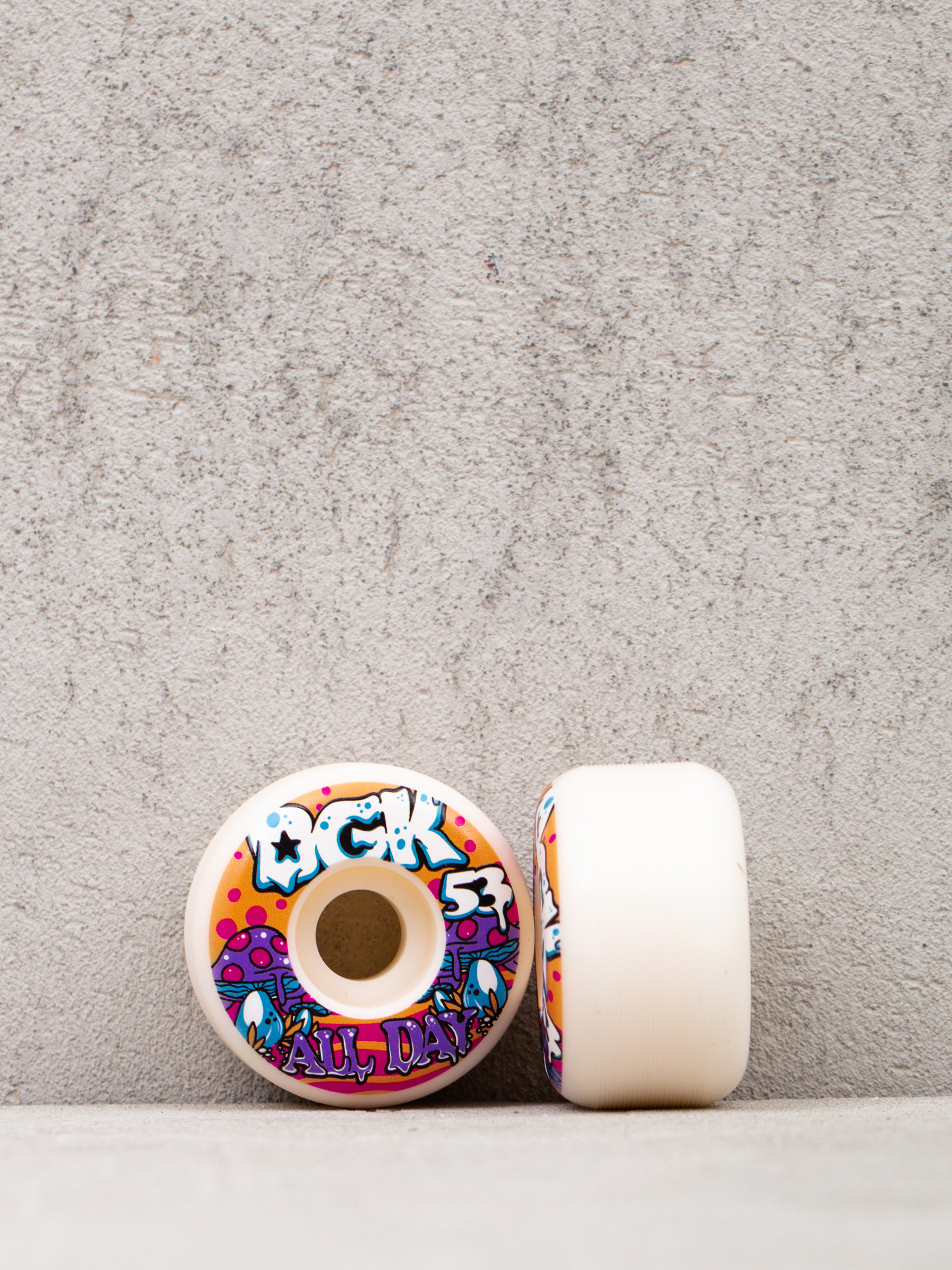 DGK Sunshine Gördeszka kerék (white/orange)