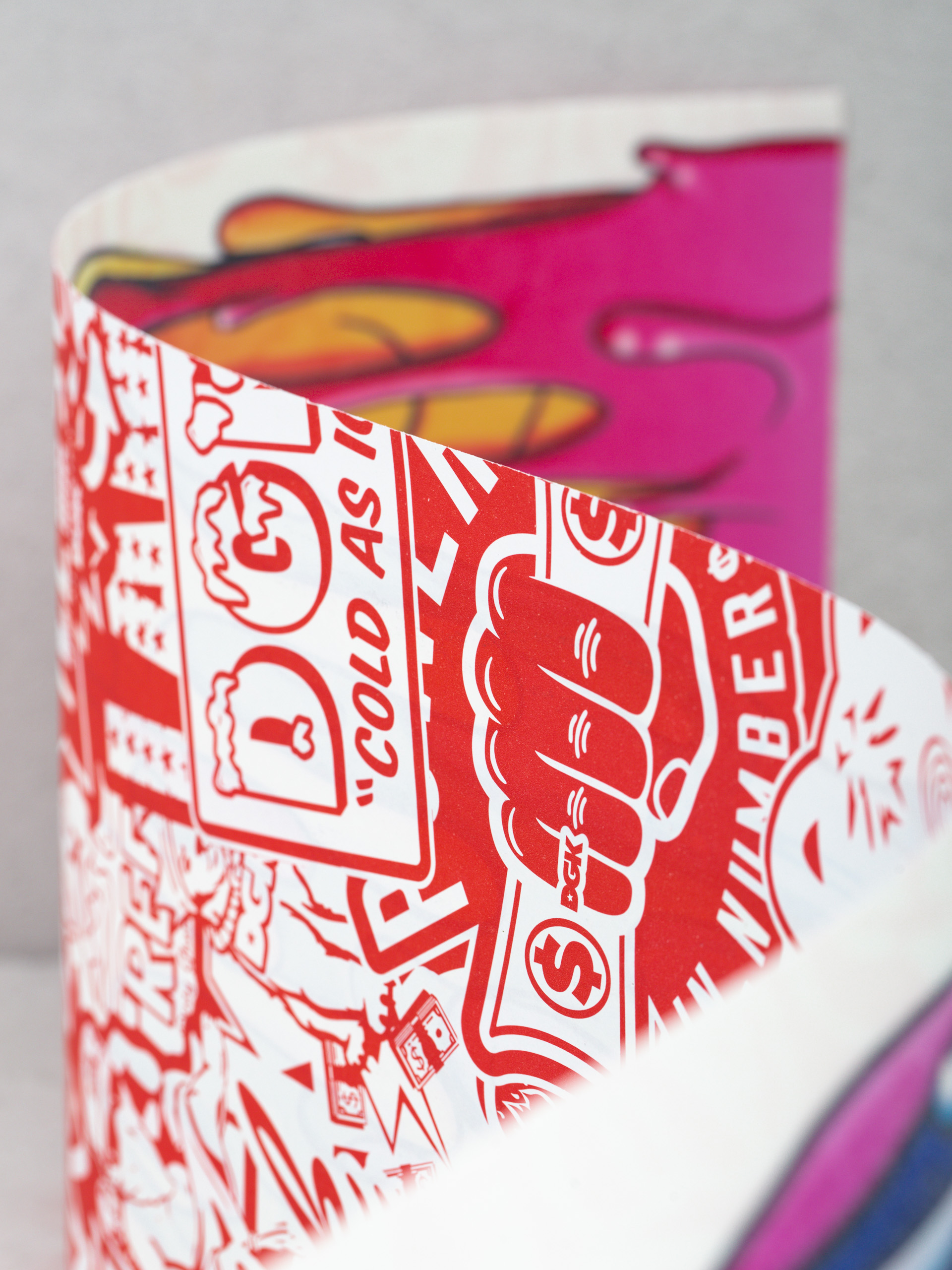 DGK Melted Smirgli (white/multi)