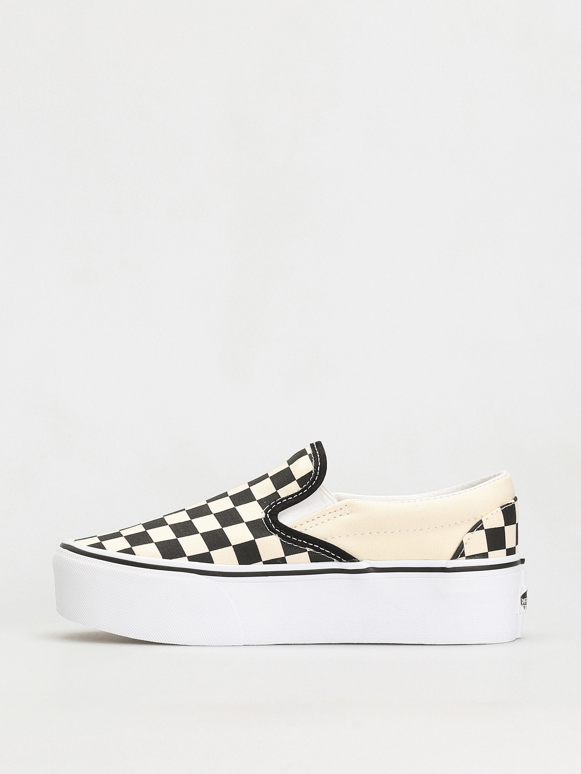 Vans Classic Slip On Stackform Cipők (checkerboard black/classic white)