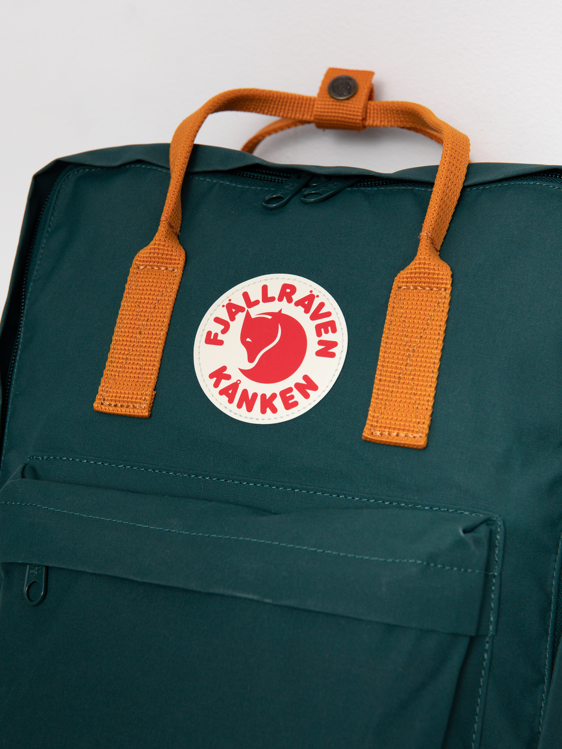 Fjallraven Kanken Hátizsák (arctic green/spicy orange)