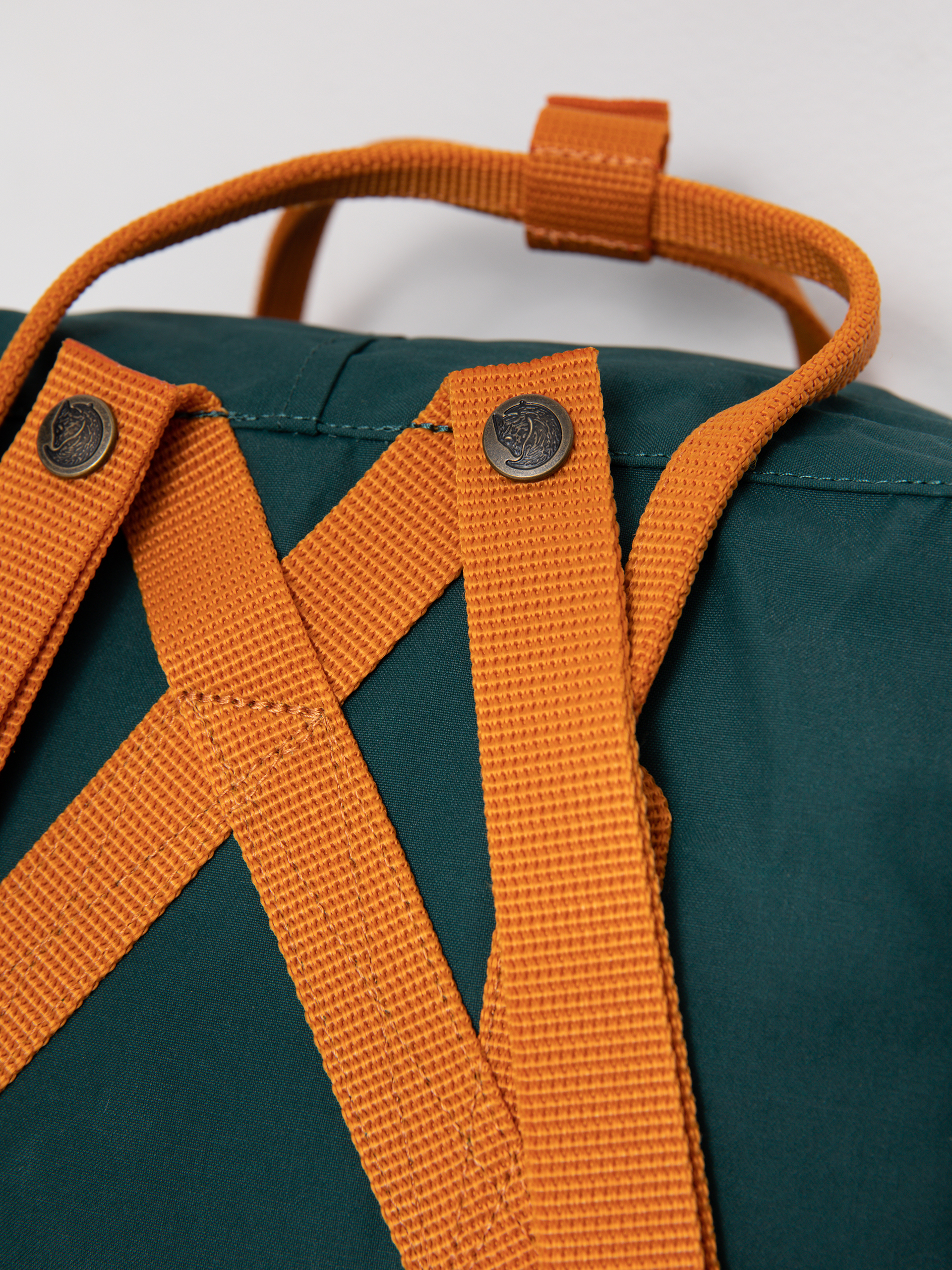 Fjallraven Kanken Hátizsák (arctic green/spicy orange)