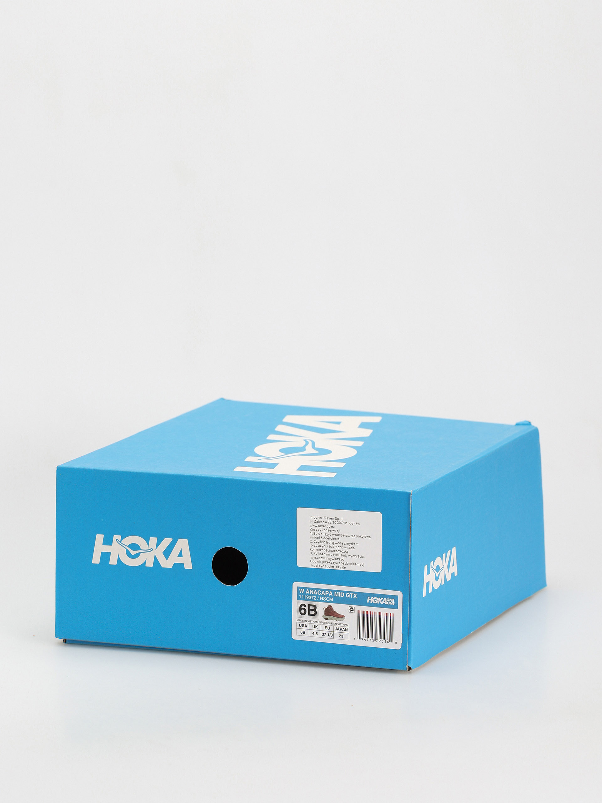 Hoka One One Anacapa Mid GTX Cipők Wmn (hot sauce/cherry mahogany)