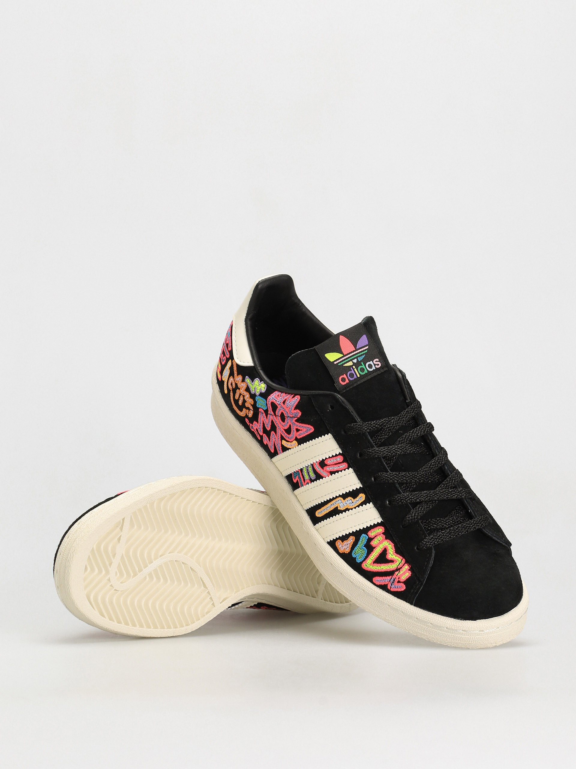adidas Originals Campus 80S Pride Cipők (owhite/cblack/owhite)