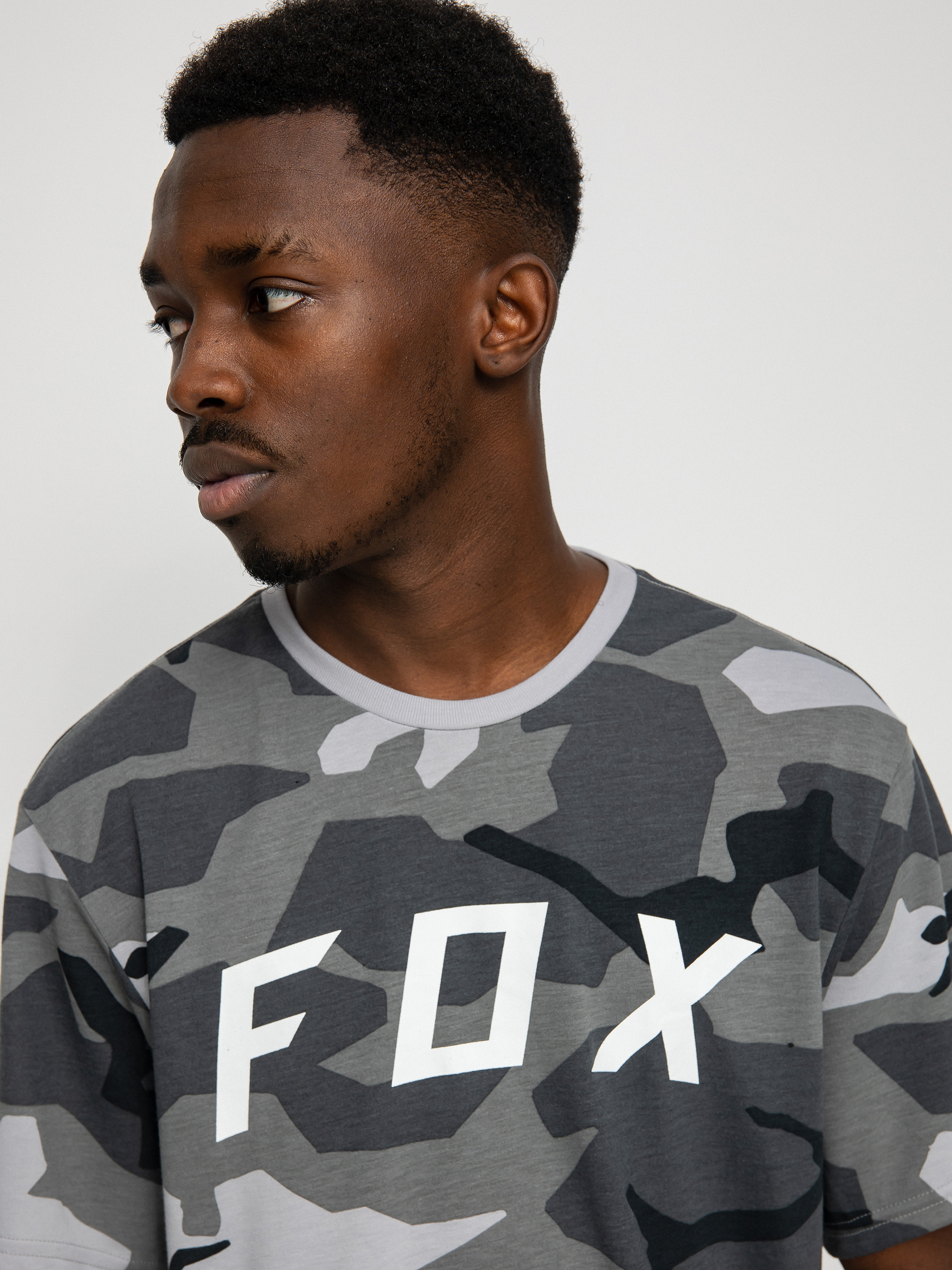 Fox Bnkr póló (blk cam)