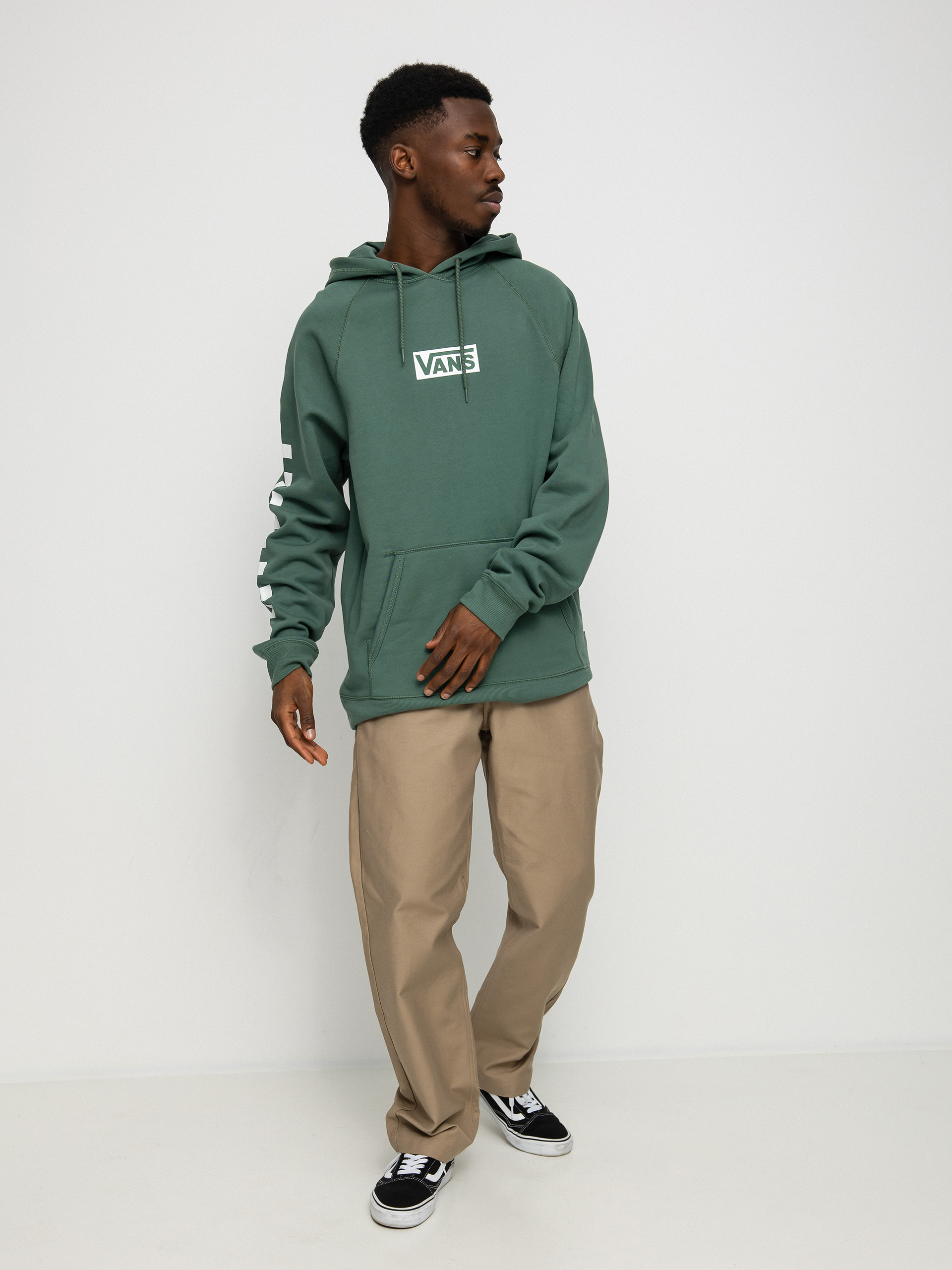 Vans Versa Standard HD Kapucnis pulóver (duck green)