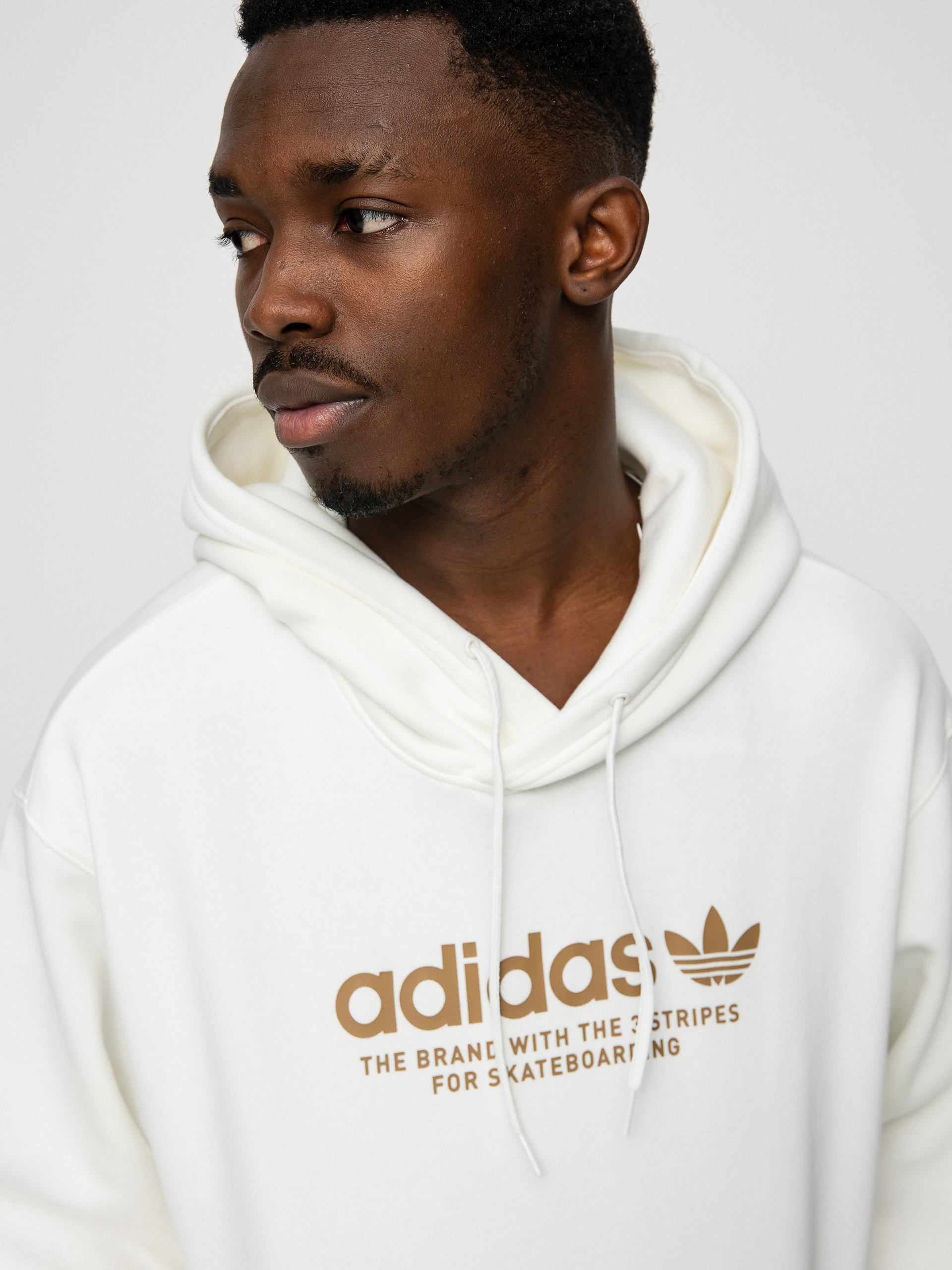 adidas 4.0 Logo HD Kapucnis pulóver (cwhite/cardbo)