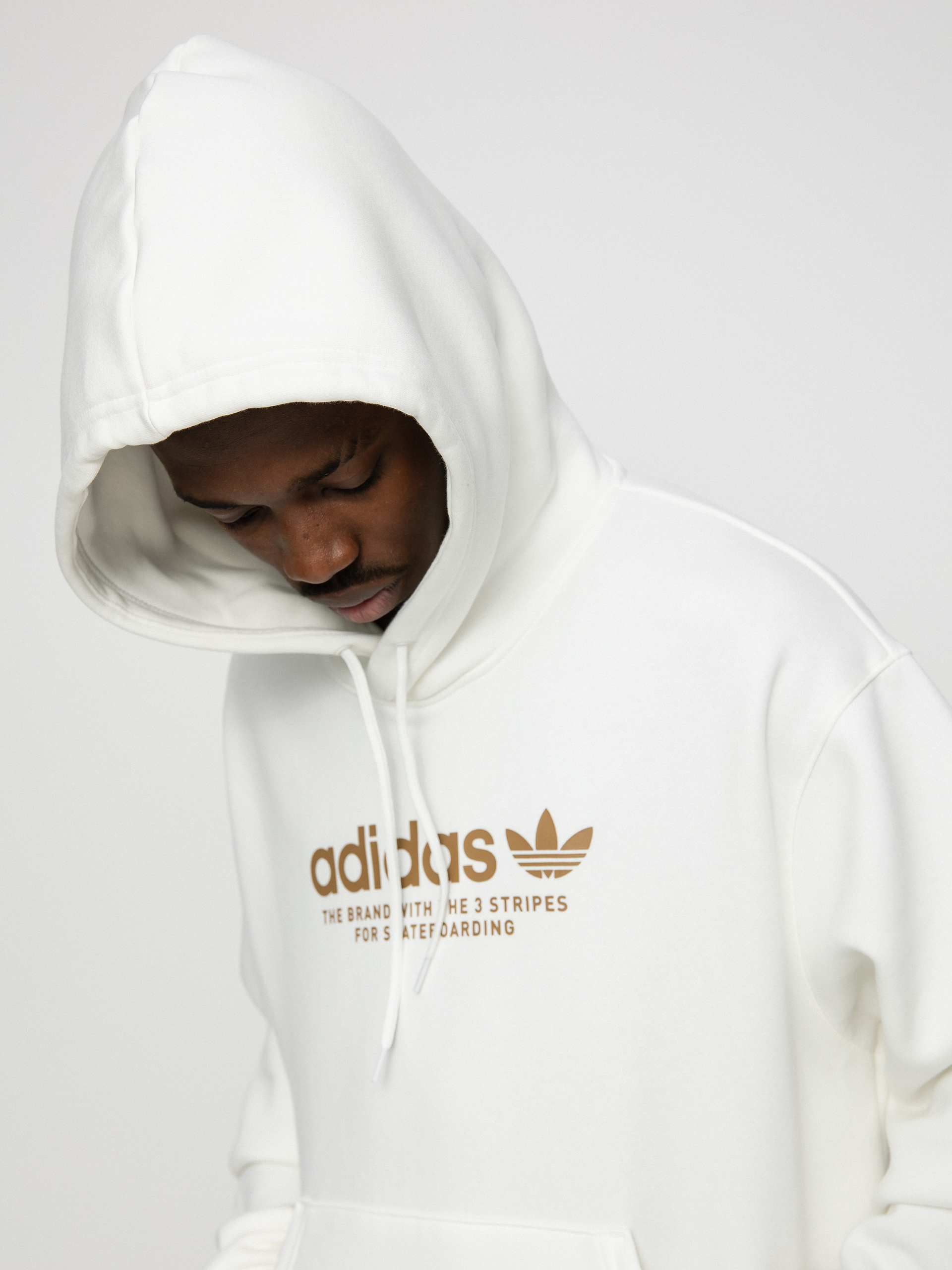 adidas 4.0 Logo HD Kapucnis pulóver (cwhite/cardbo)